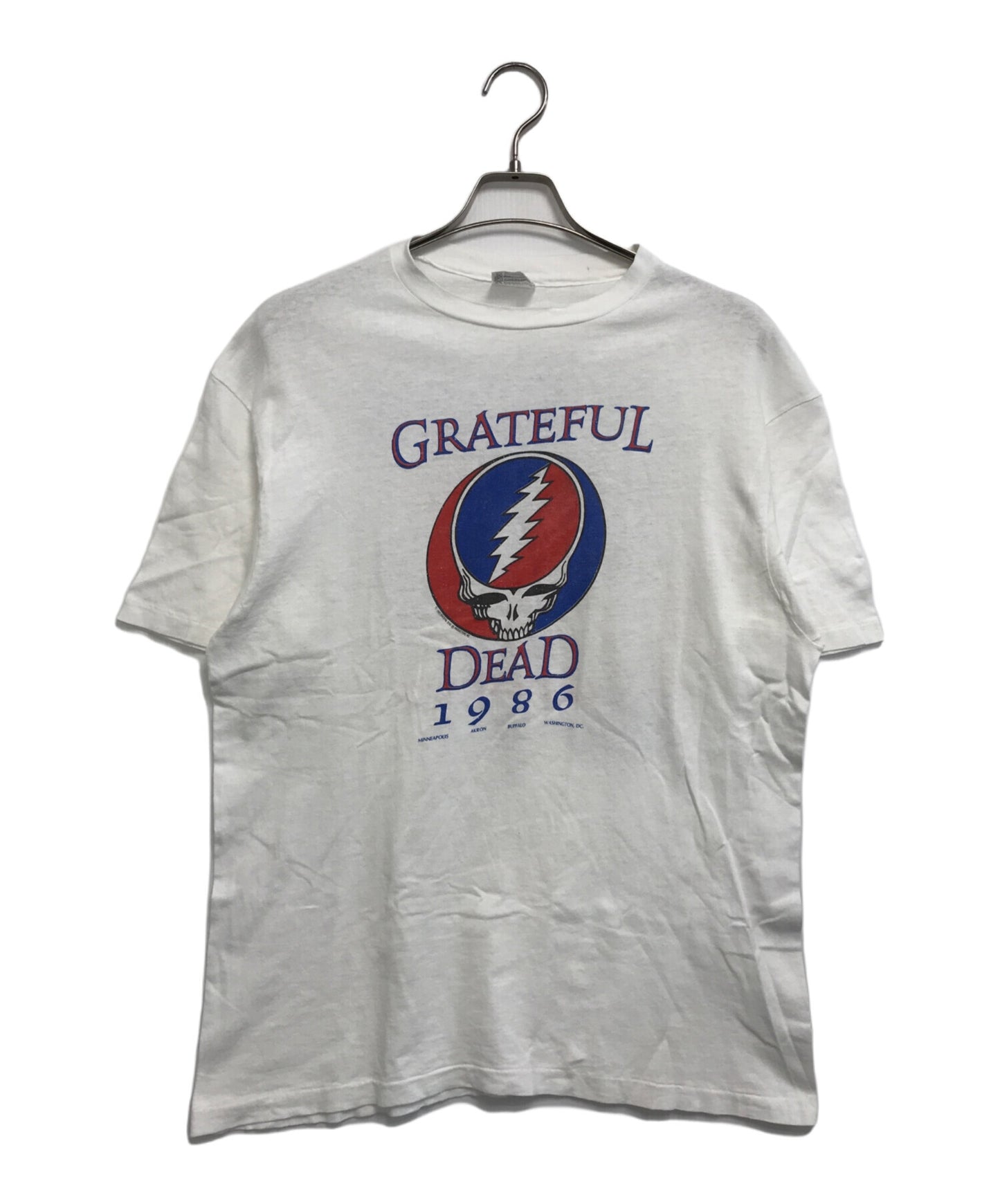 [Pre-owned] band T-shirt 80s GRATEFUL DEAD&BOB DYLAN Band T-Shirt