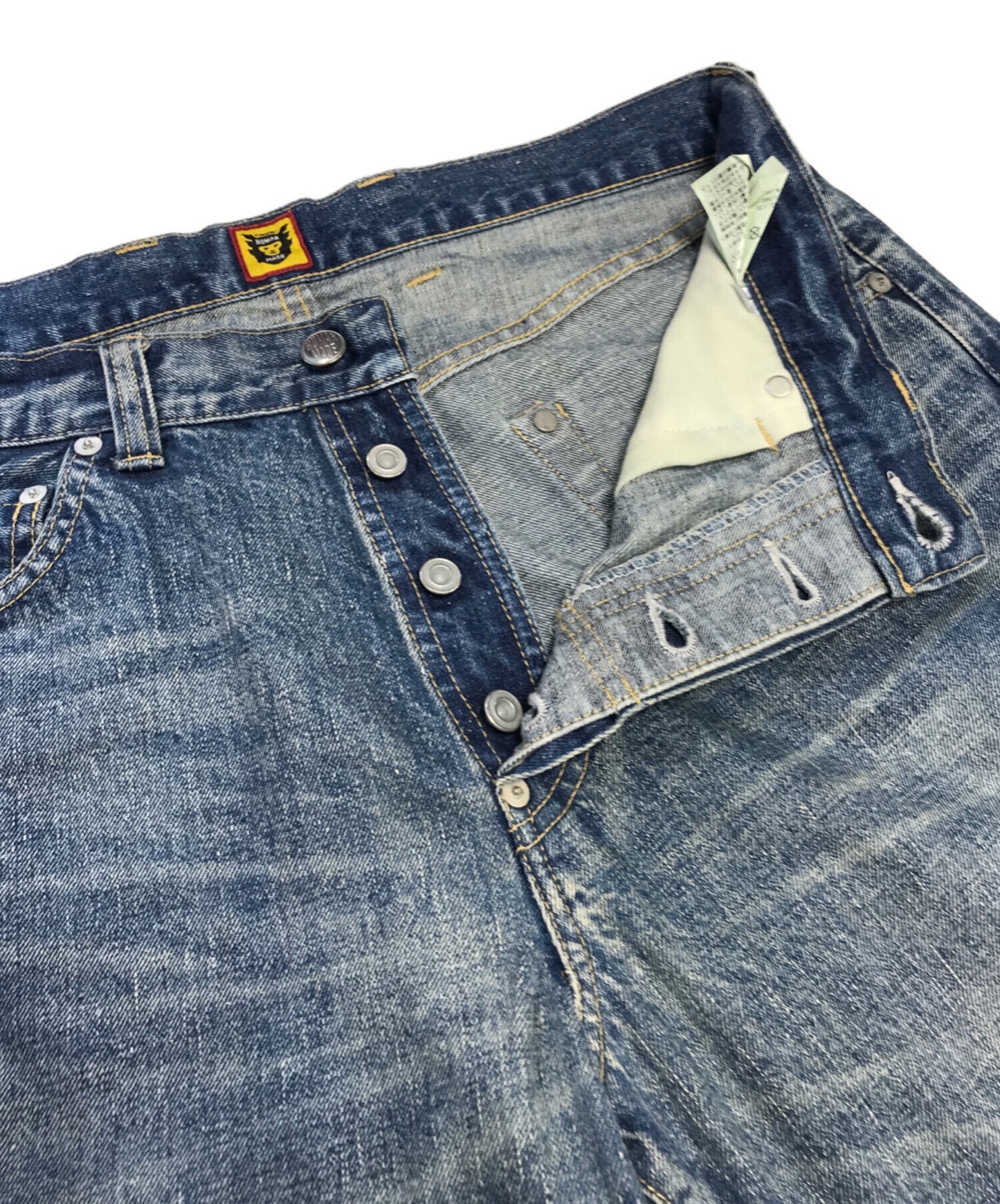 [Pre-owned] HUMAN MADE denim painted pants