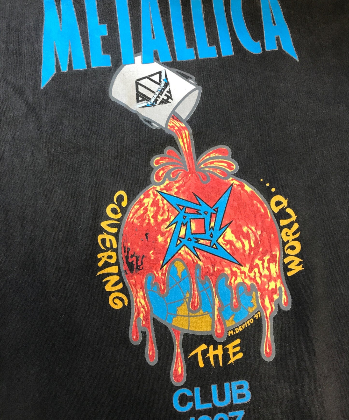 [Pre-owned] band T-shirt 90s metallica band T-shirt