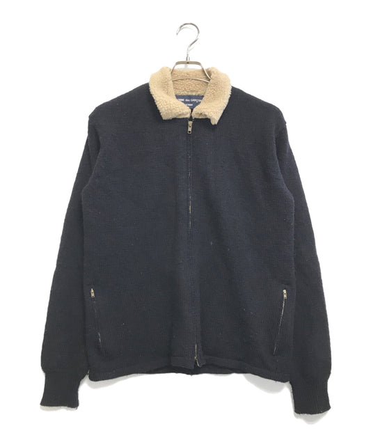 [Pre-owned] COMME des GARCONS HOMME zip-up knit jacket HP-N021