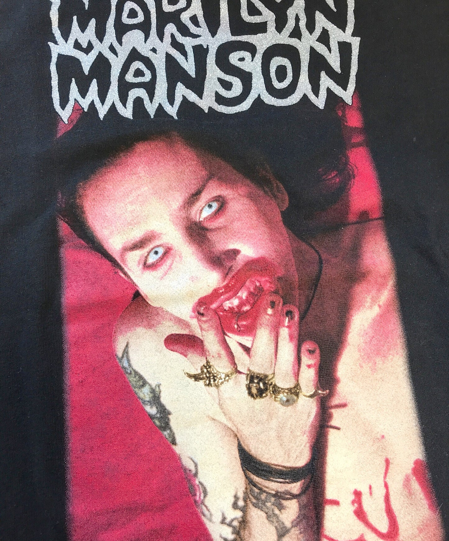 [Pre-owned] Band T-Shirt 90s MARILYN MANSON Band T-Shirt