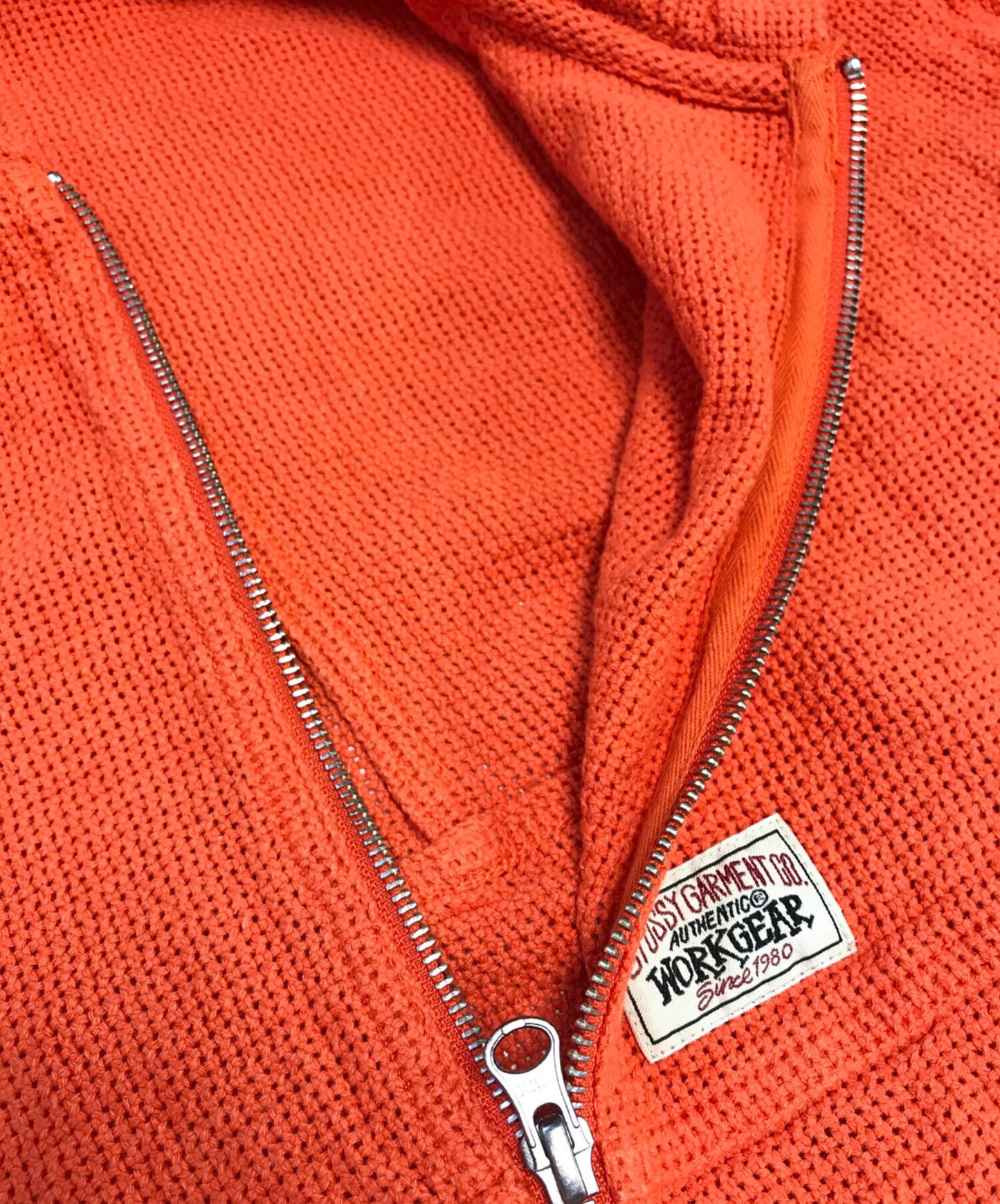 [Pre-owned] stussy Mesh Zip Hoodie