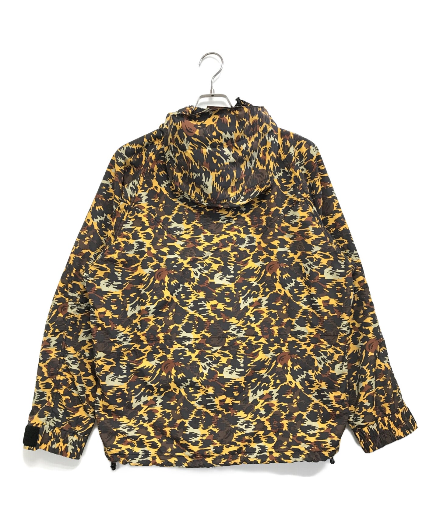 [Pre-owned] A BATHING APE Nylon parka with all-over pattern