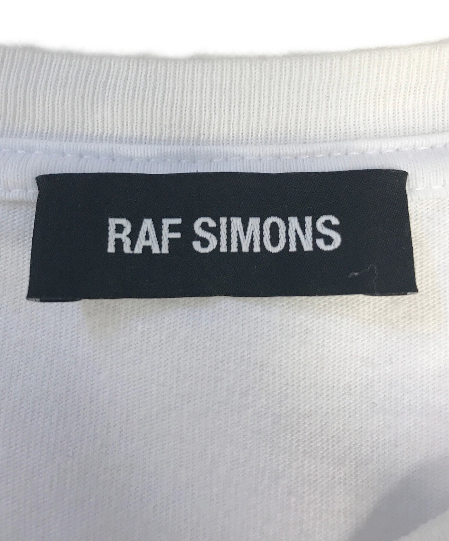 [Pre-owned] RAF SIMONS printed T-shirt 19000-00010