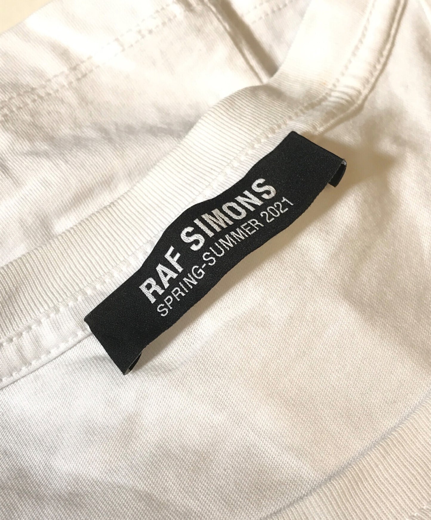 [Pre-owned] RAF SIMONS badge T-shirt