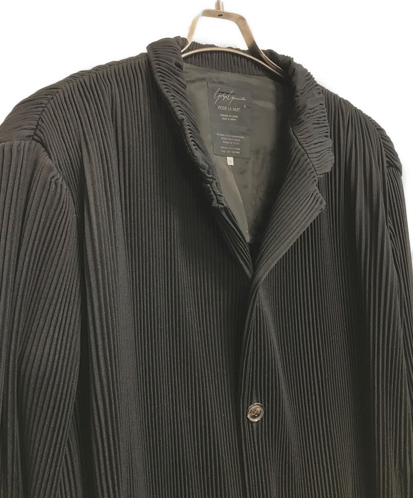 [Pre-owned] YOHJI YAMAMOTO POUR LA NUIT pleated coat
