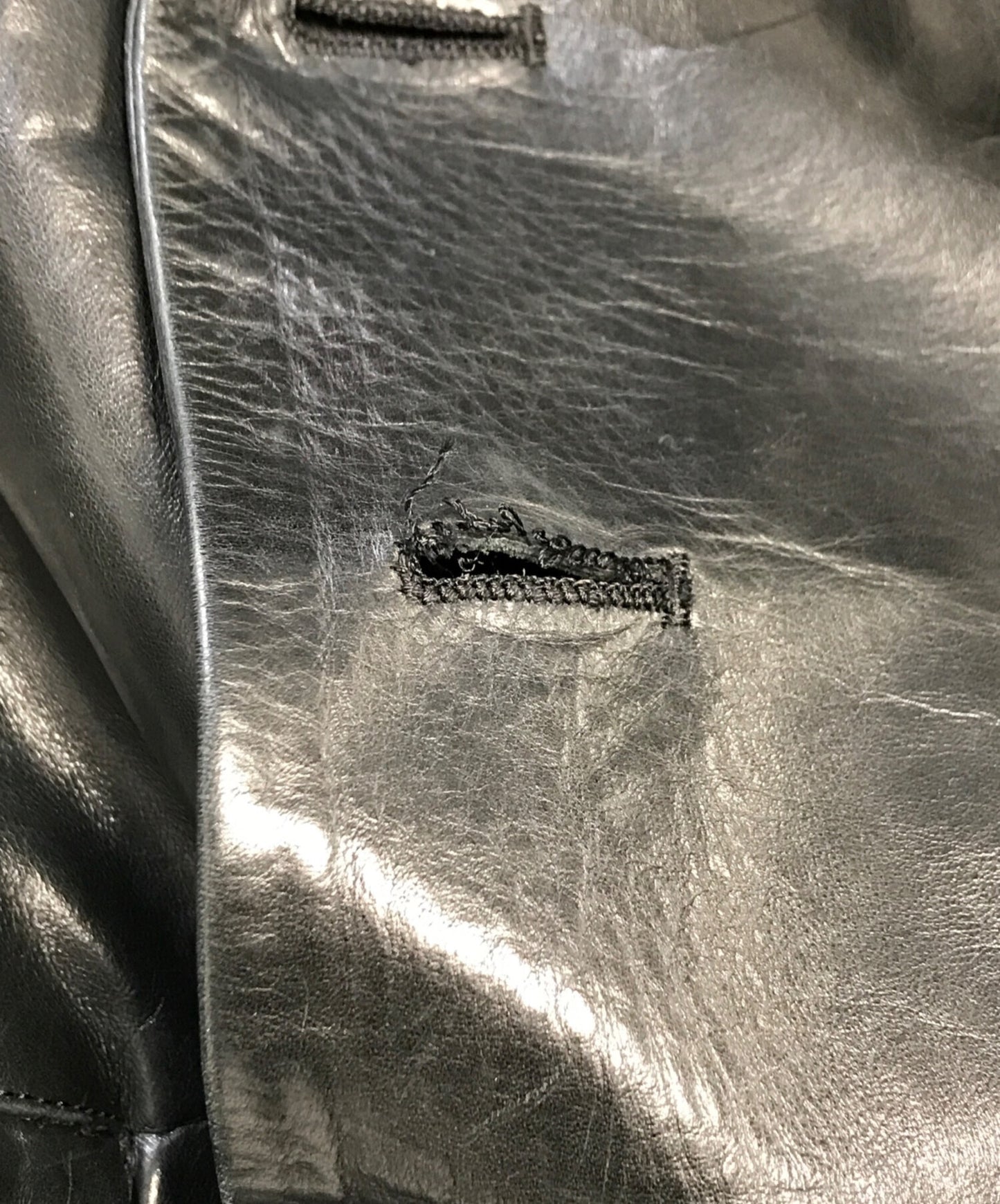 [Pre-owned] yohji yamamoto+noir Leather Tailored Jacket NY-J11-701