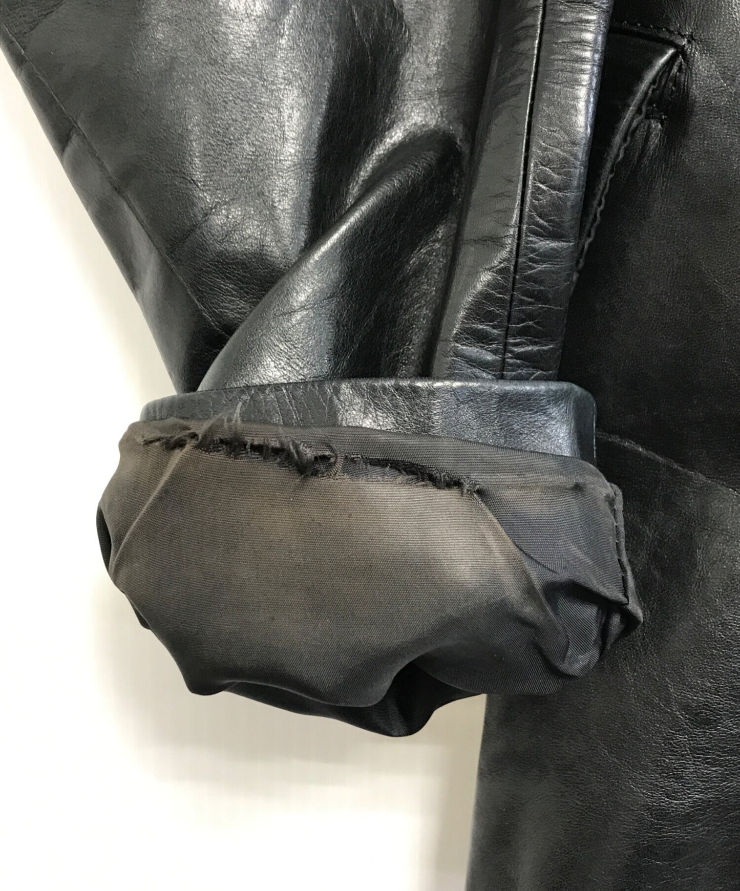 [Pre-owned] yohji yamamoto+noir Leather Tailored Jacket NY-J11-701