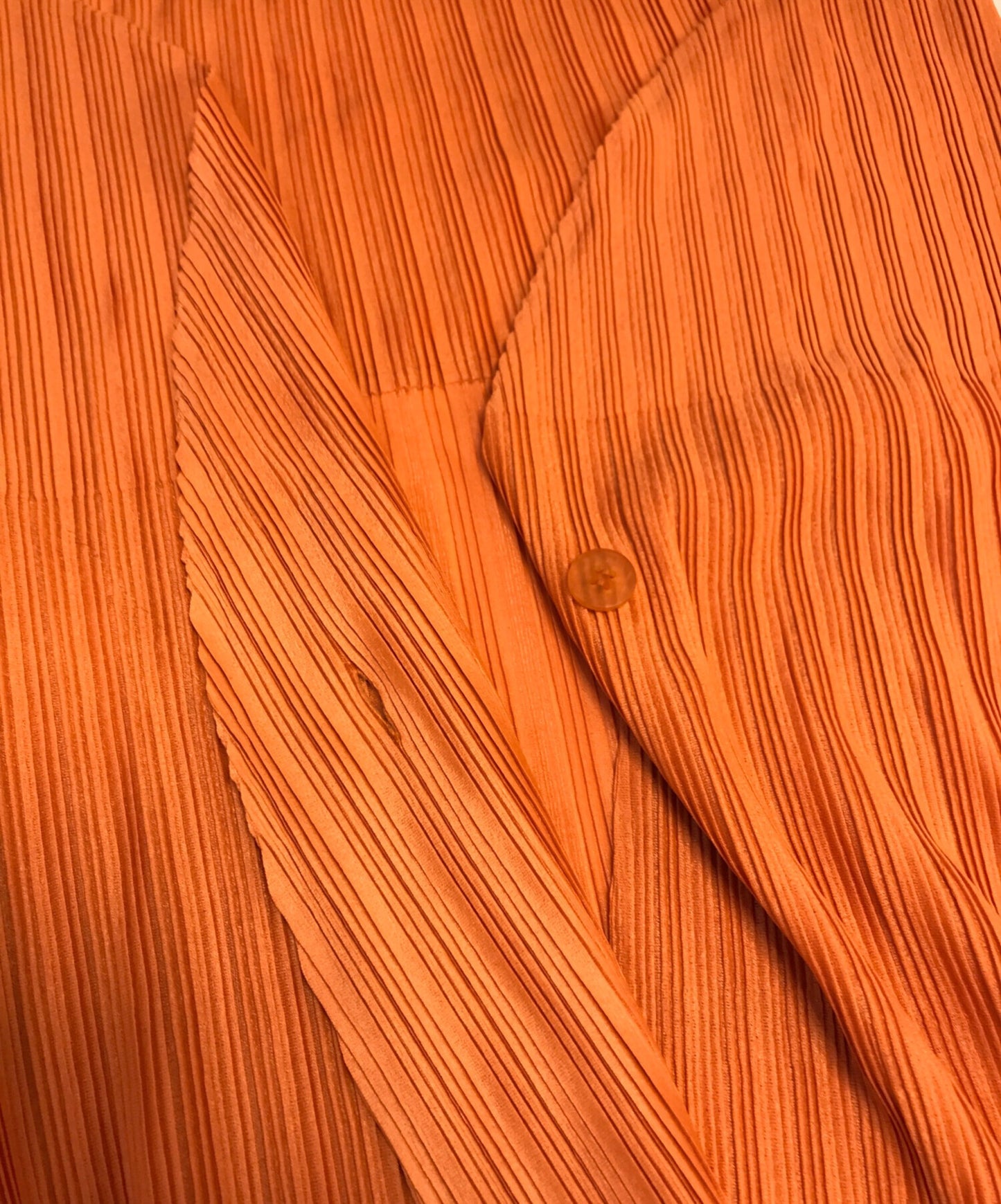 [Pre-owned] PLEATS PLEASE pleated cardigan PP41-F0342