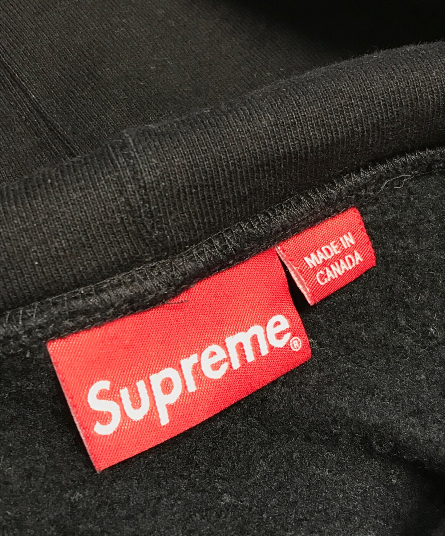 [Pre-owned] SUPREME Underline Hooded Sweatshirt