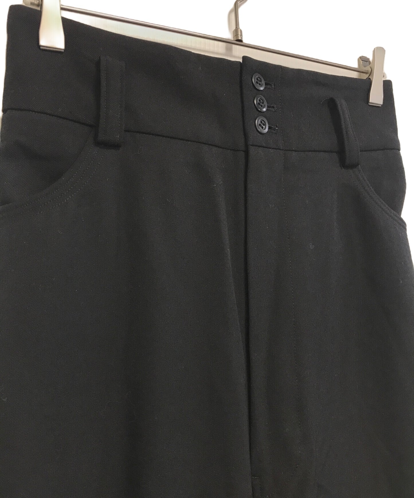[Pre-owned] REGULATION Yohji Yamamoto Wide pants with leather belt FL-P54-100