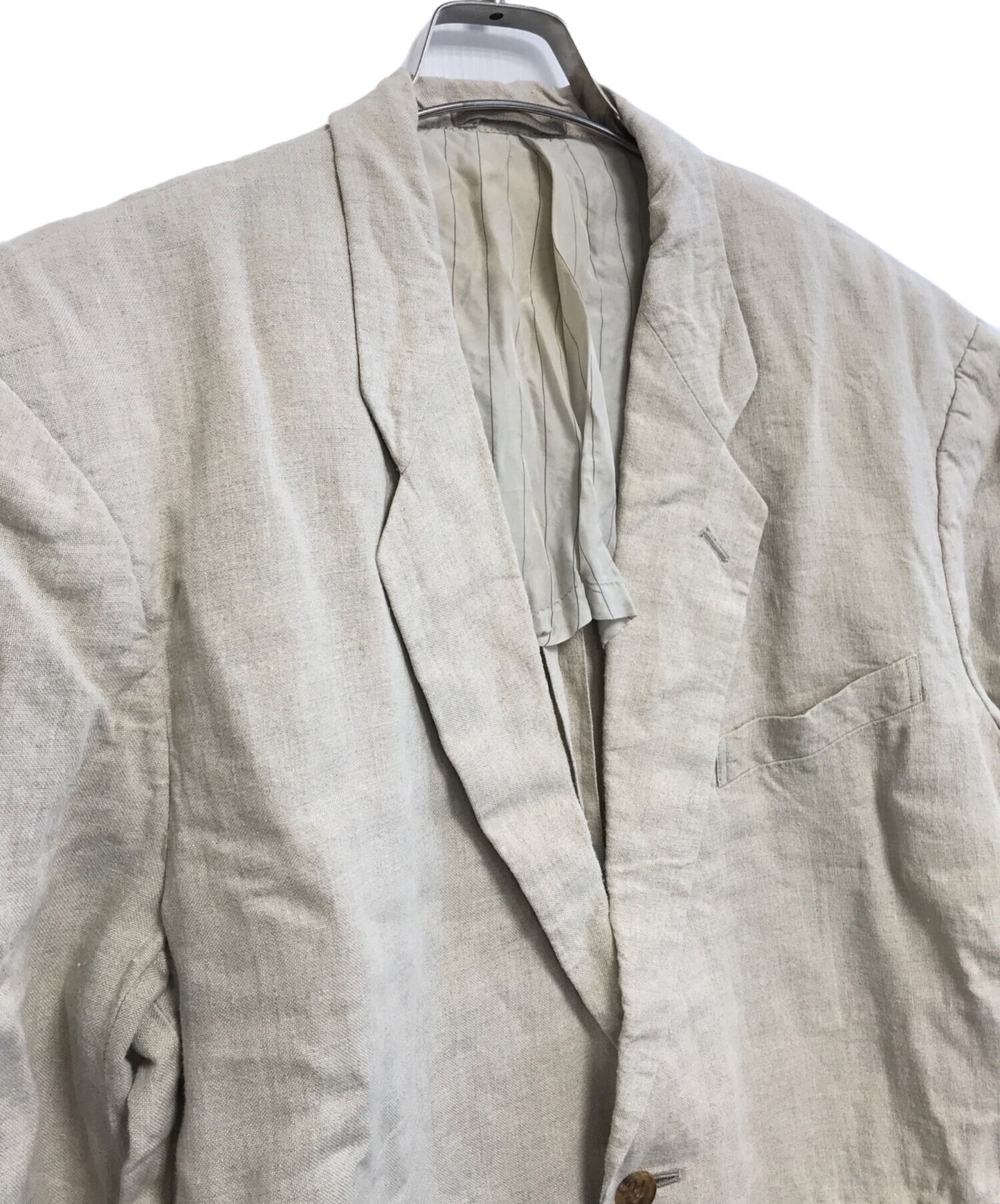 [Pre-owned] COMME des GARCONS HOMME PLUS Linen Tailored Jacket PJ-11057S