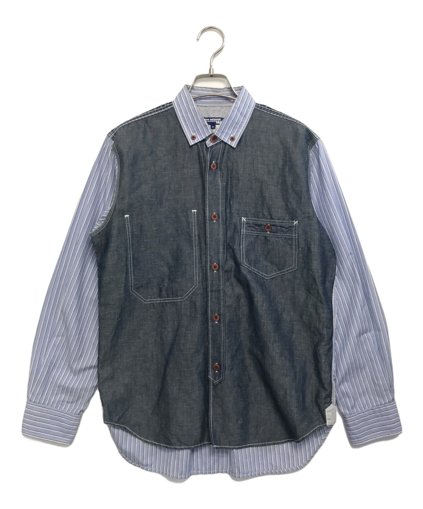 [Pre-owned] COMME des GARCONS JUNYA WATANABE MAN Linen-blend transitional shirt WD-B029