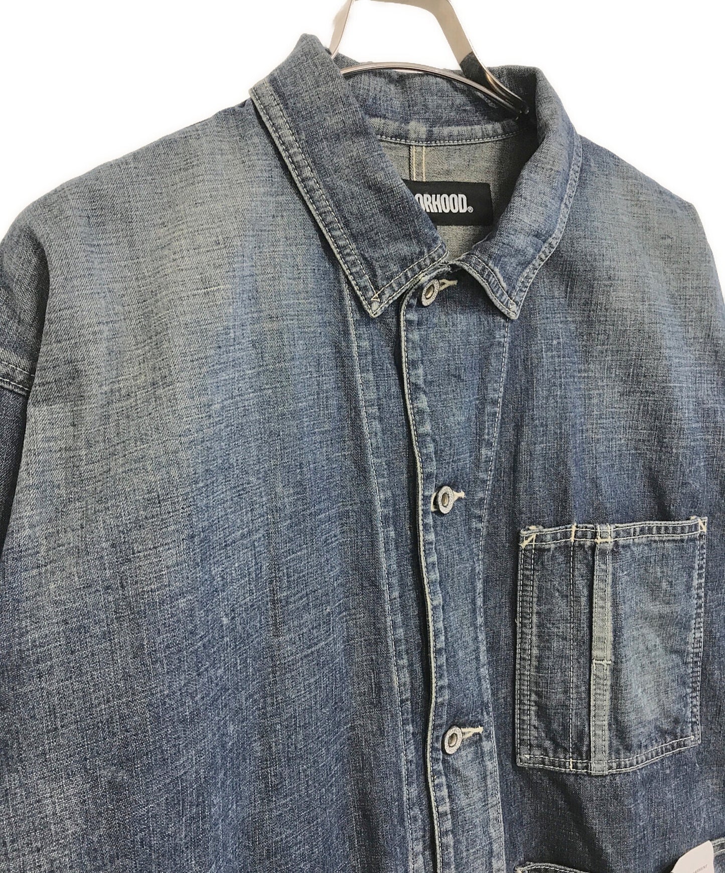 [Pre-owned] NEIGHBORHOOD WASHED SHORT COVERALL JACKET 241XBNH-JKM04