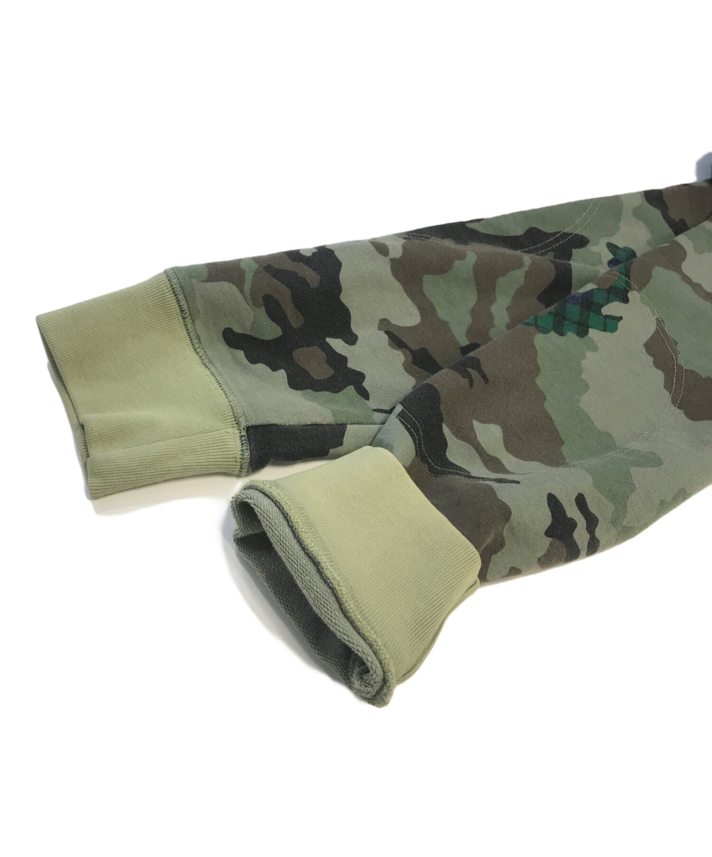 [Pre-owned] stussy 00's Camouflage Zip Hoodie