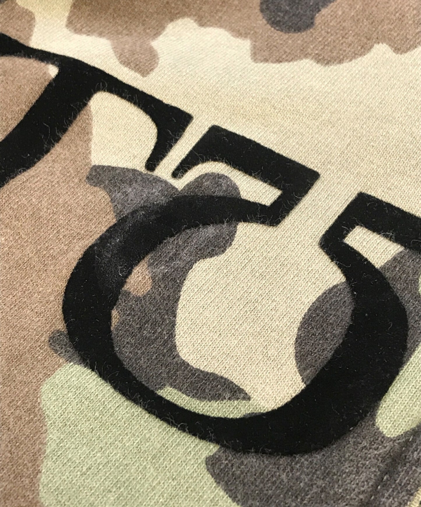 [Pre-owned] stussy 00's Camouflage Zip Hoodie