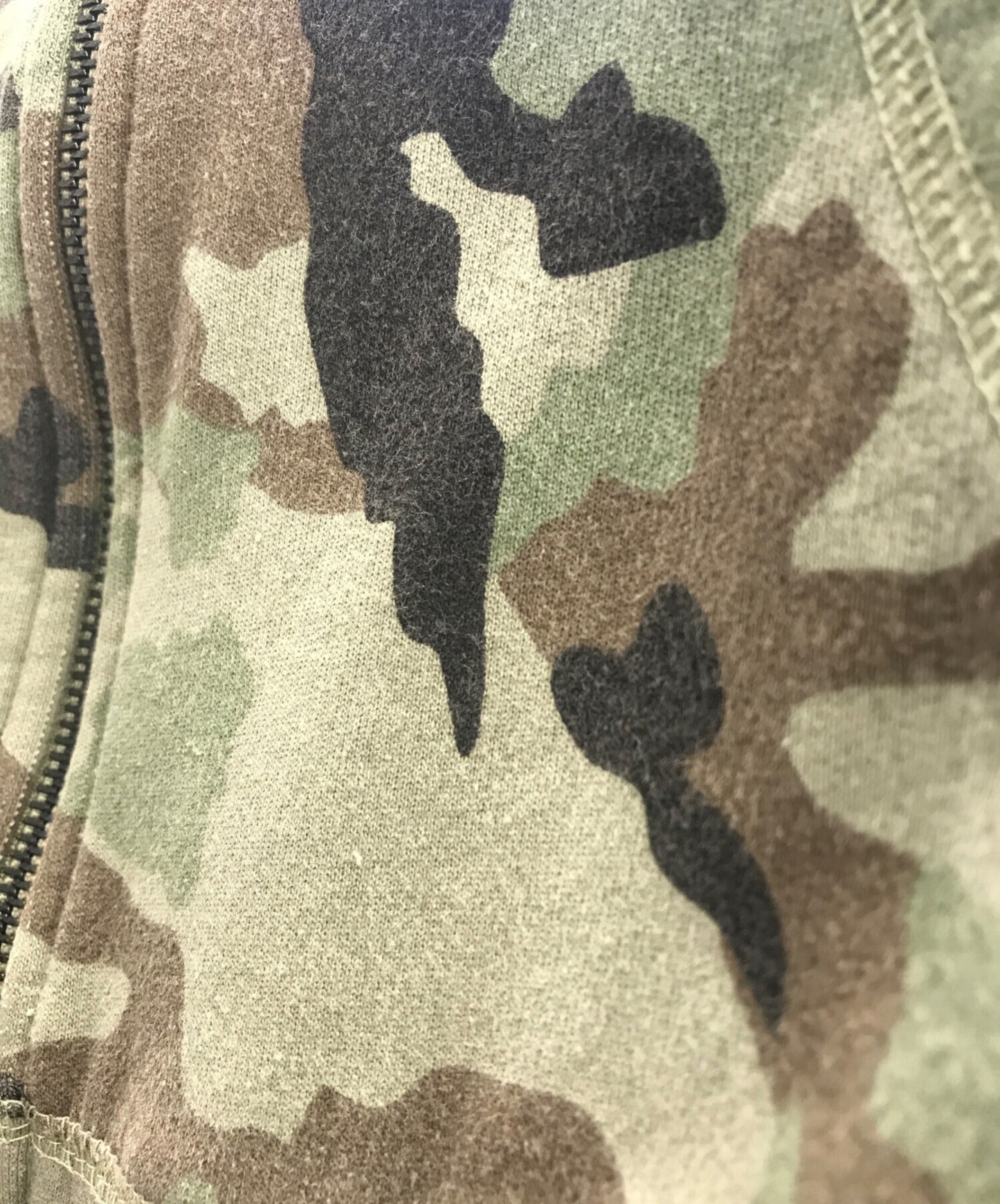 [Pre-owned] stussy 00's Camouflage Zip Hoodie