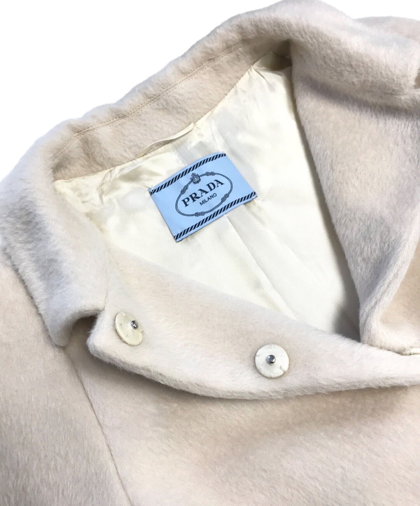 [Pre-owned] PRADA Wool long coat P6590 R132