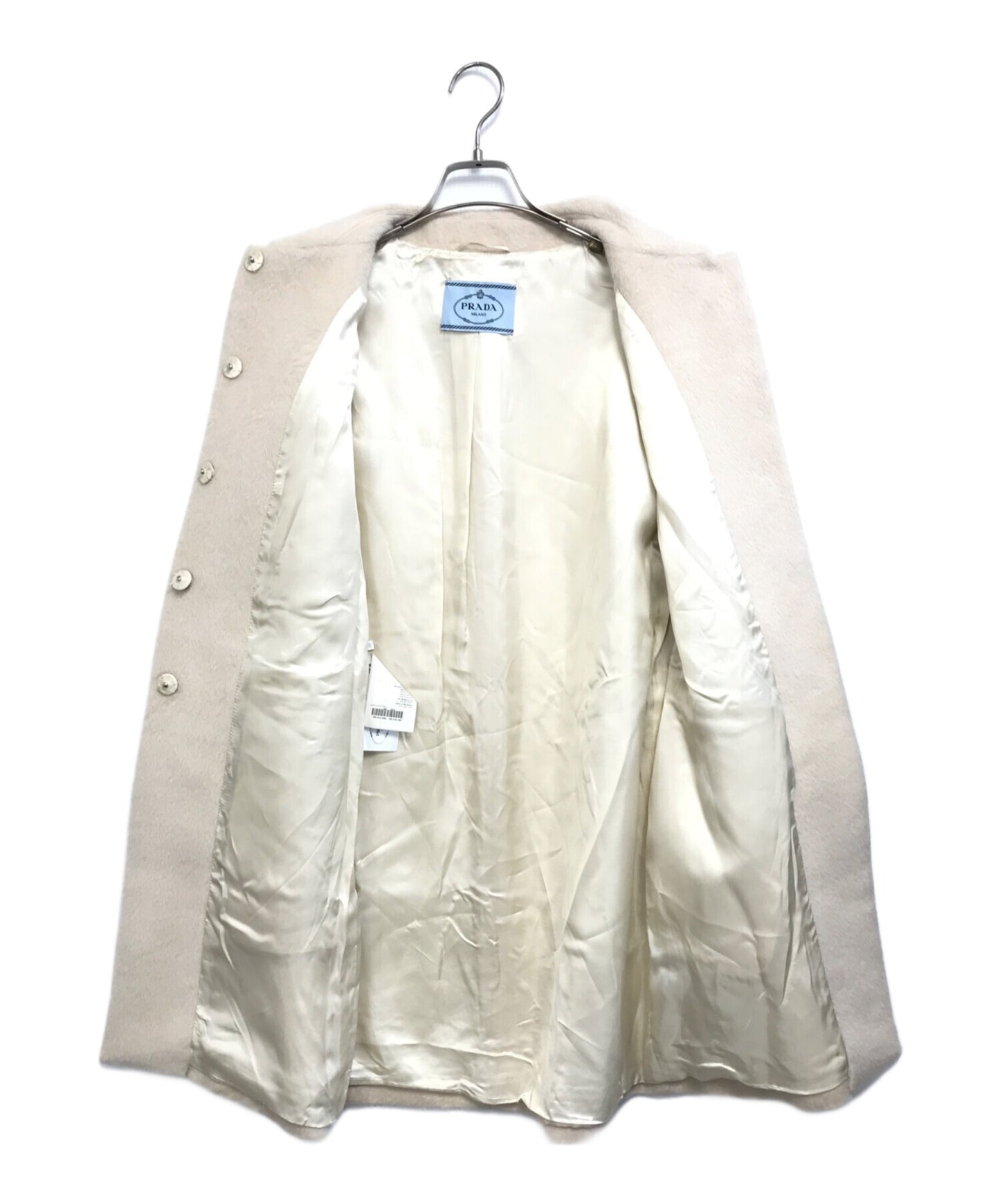 [Pre-owned] PRADA Wool long coat P6590 R132