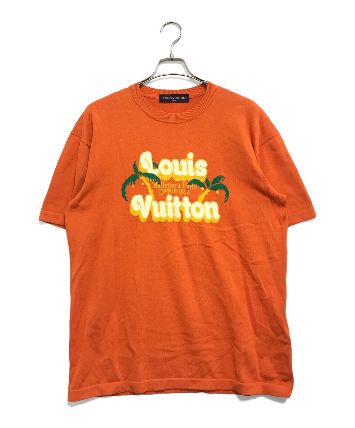 [Pre-owned] LOUIS VUITTON short-sleeved knit RM242MM AUR HRN20W