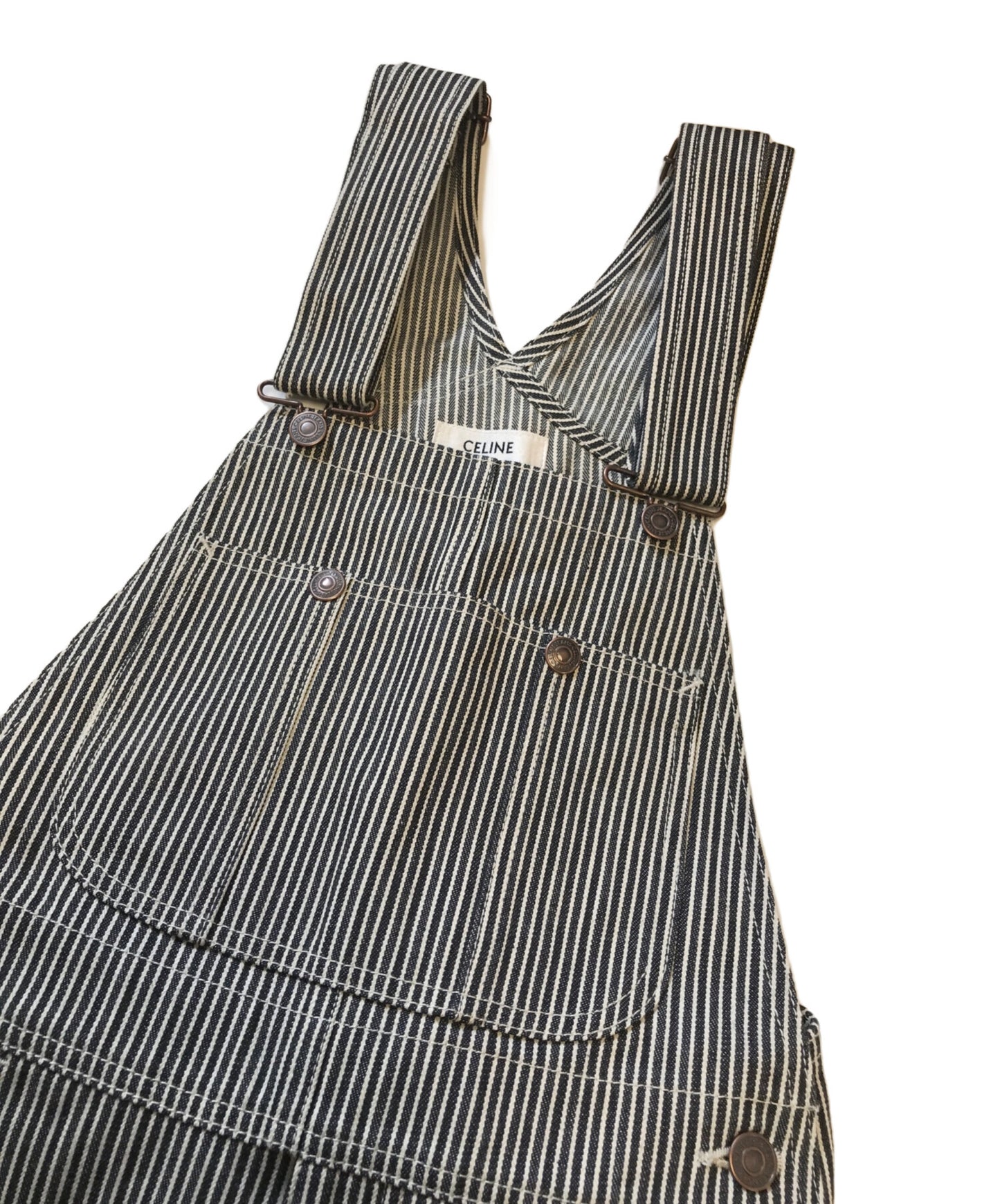 [Pre-owned] CELINE hickory overalls