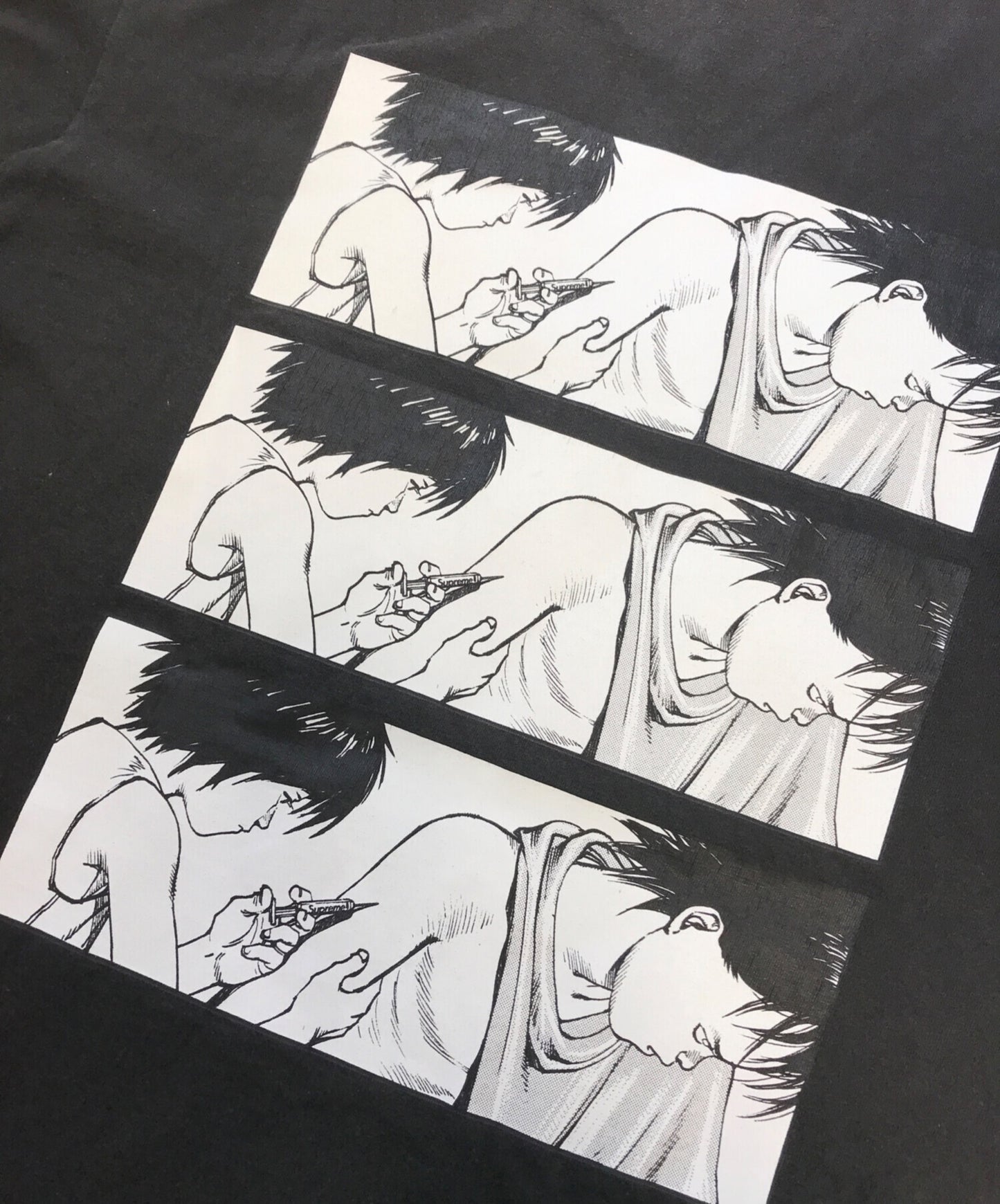 [Pre-owned] SUPREME printed T-shirt