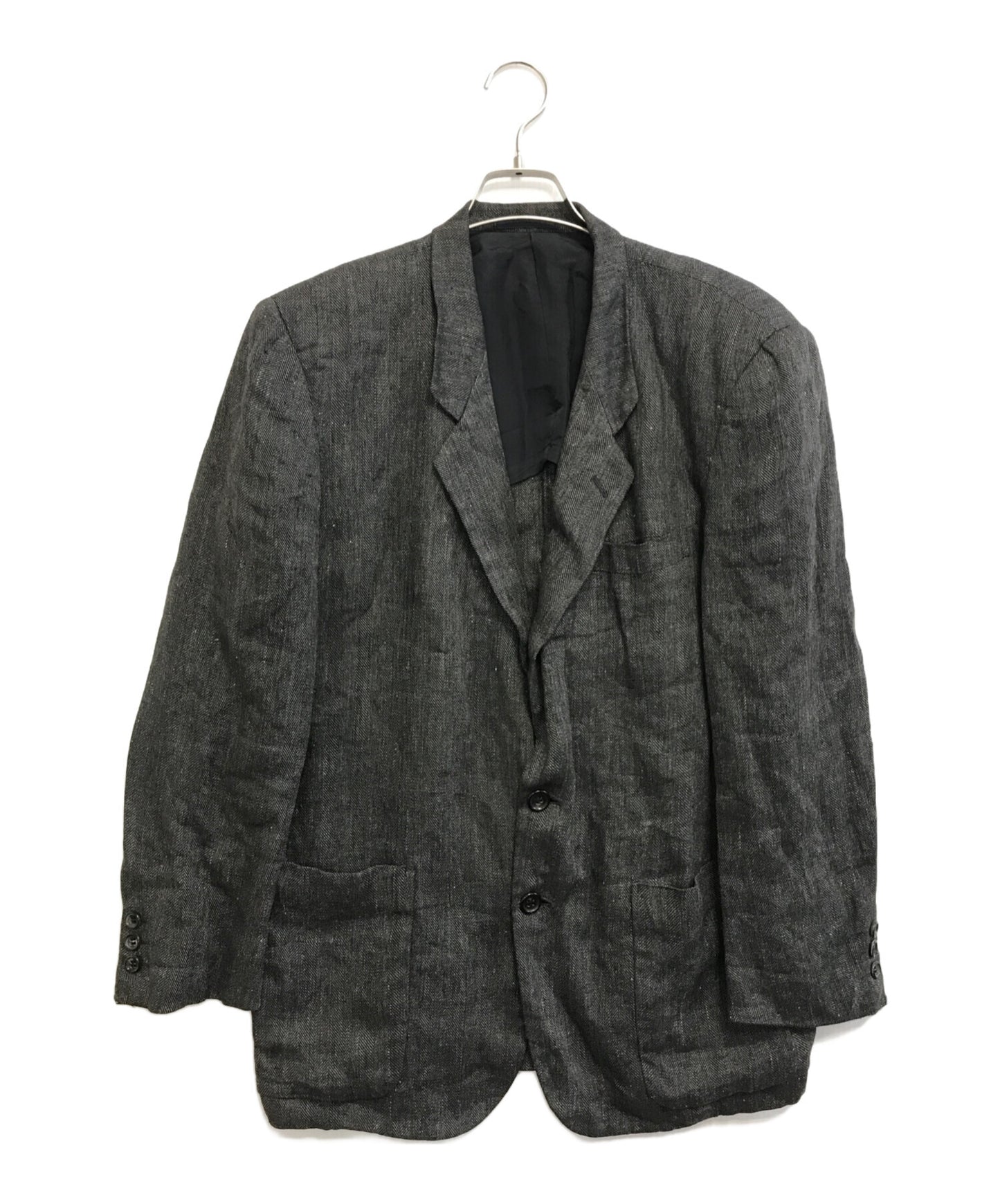 [Pre-owned] COMME des GARCONS HOMME Linen Tailored Jacket HS-11010S