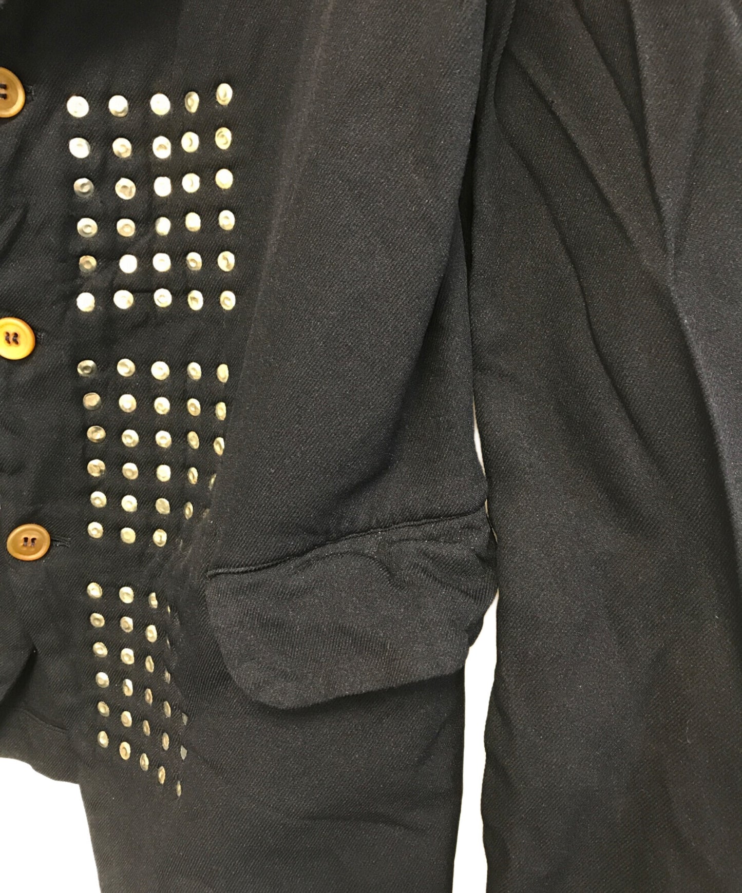 [Pre-owned] COMME des GARCONS HOMME PLUS Shrunken Multi Studded Jacket PS-J211