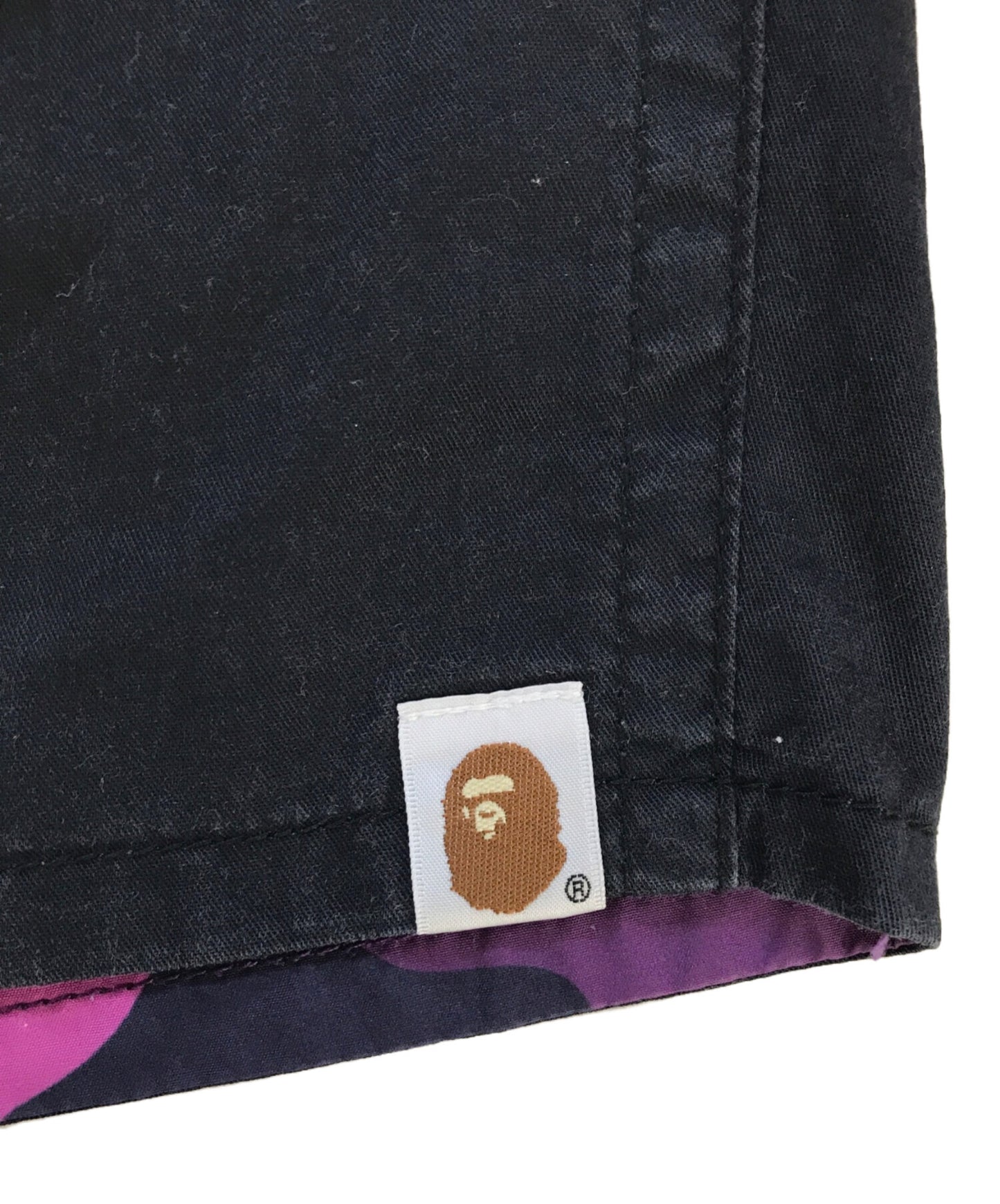 [Pre-owned] A BATHING APE reversible half pants 001SPD201017X
