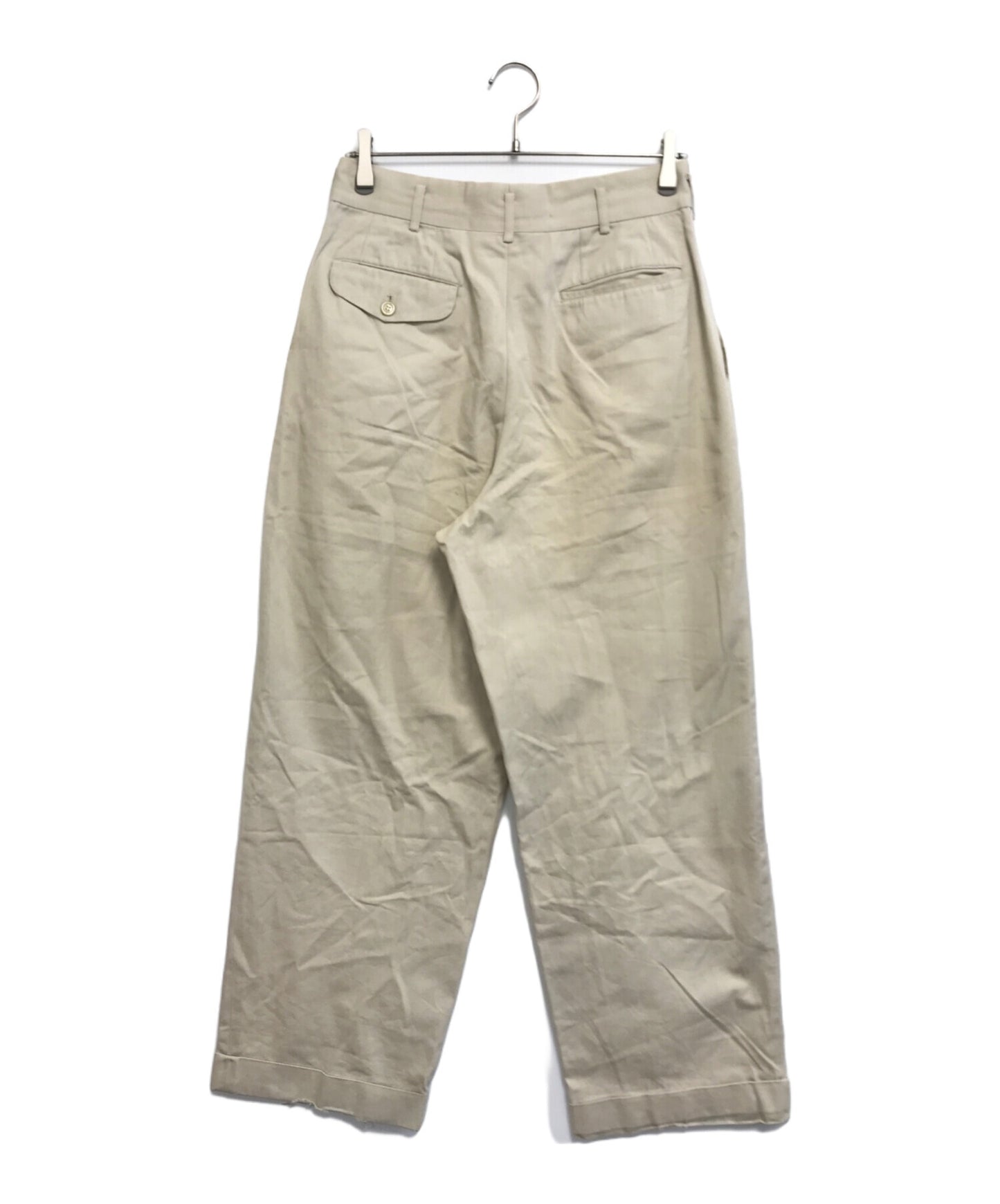 [Pre-owned] COMME des GARCONS HOMME 2-tuck chino pants HP-04047S