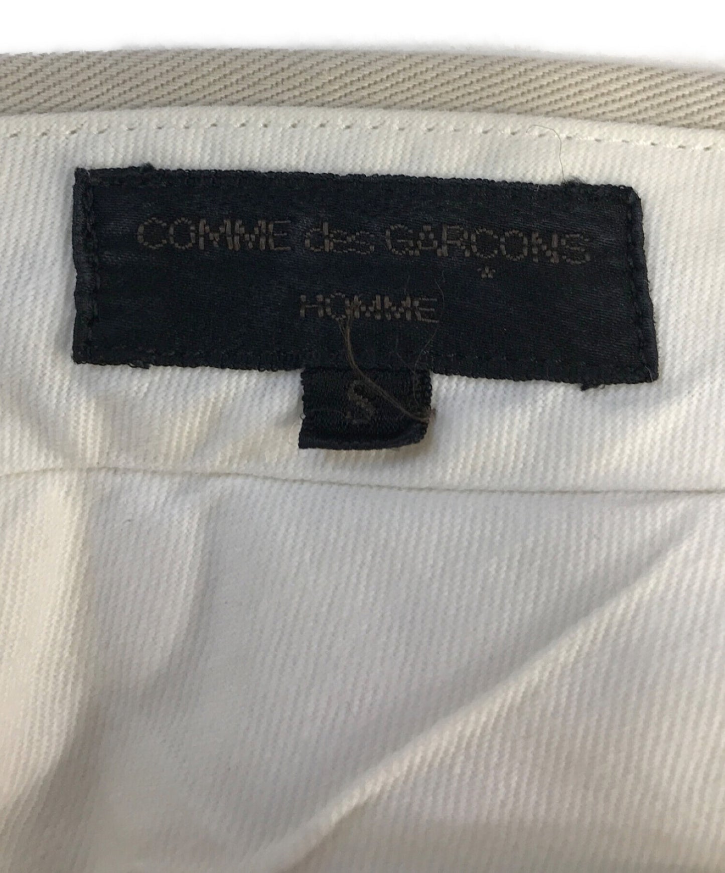 [Pre-owned] COMME des GARCONS HOMME 2-tuck chino pants HP-04047S