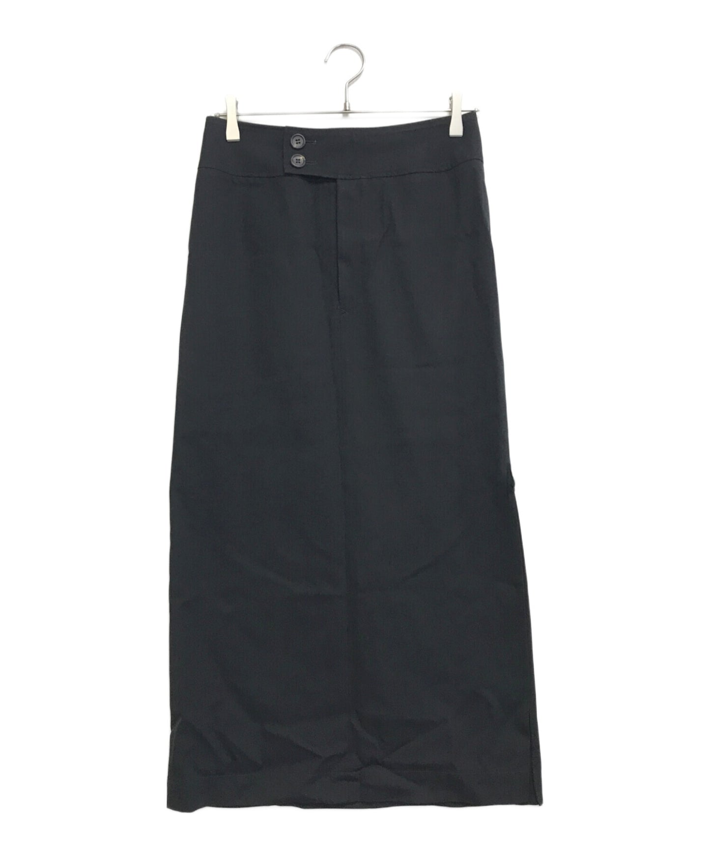 [Pre-owned] Y's Wool gaber long skirt YM-S10-100