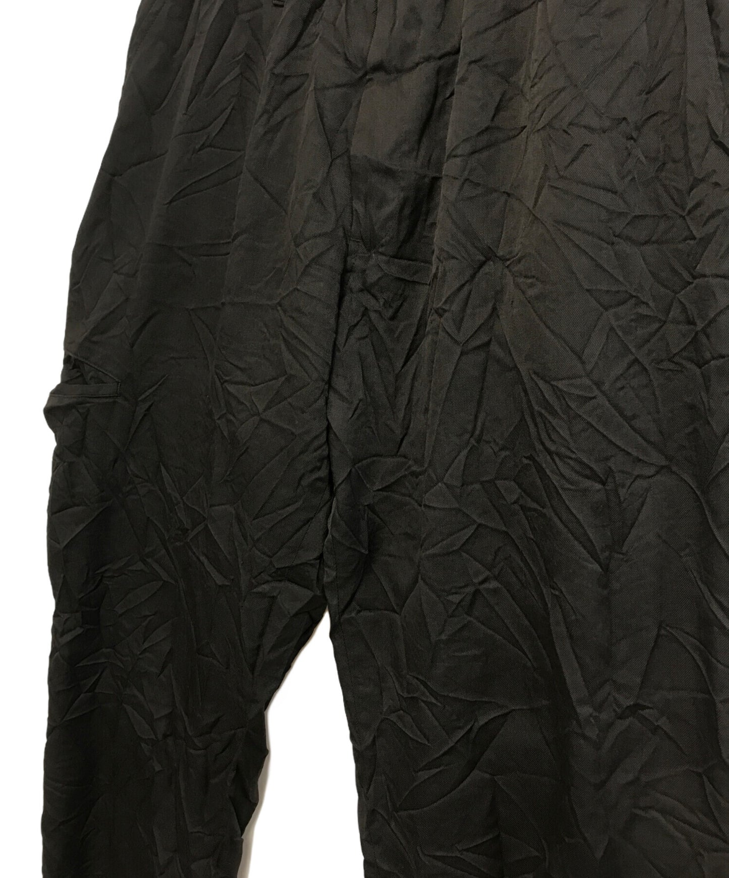 [Pre-owned] YOHJI YAMAMOTO REGULATION wrinkled straight pants HV-P02-940