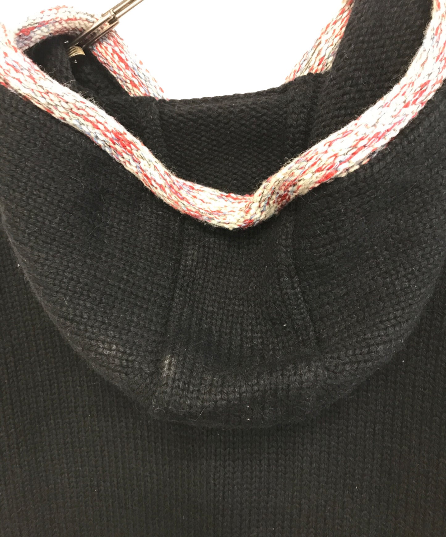 [Pre-owned] Y's Hood Trim Switched Double Zip Knit Coat MZ-K23-156