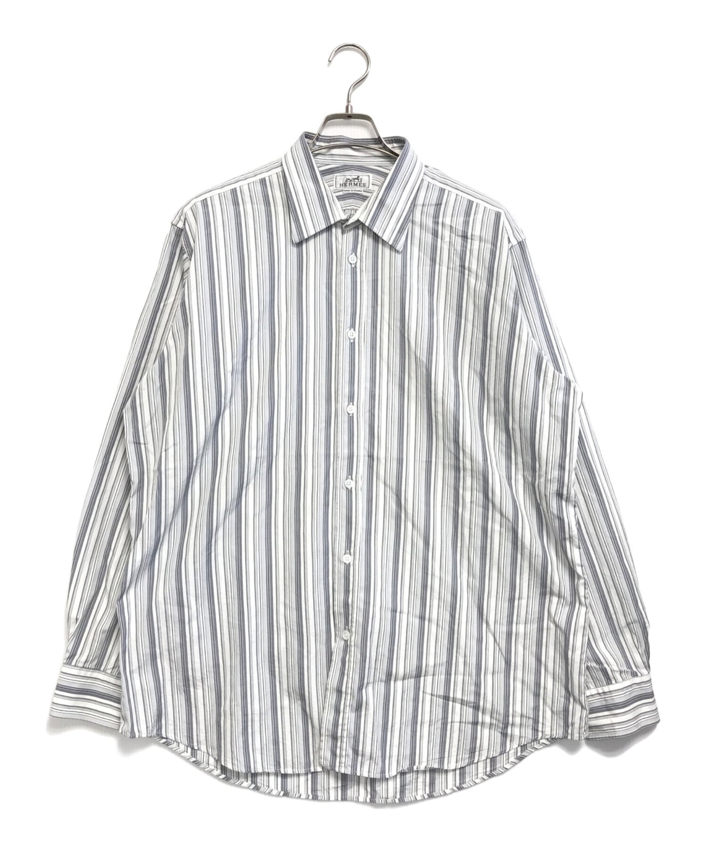 [Pre-owned] HERMES striped shirt