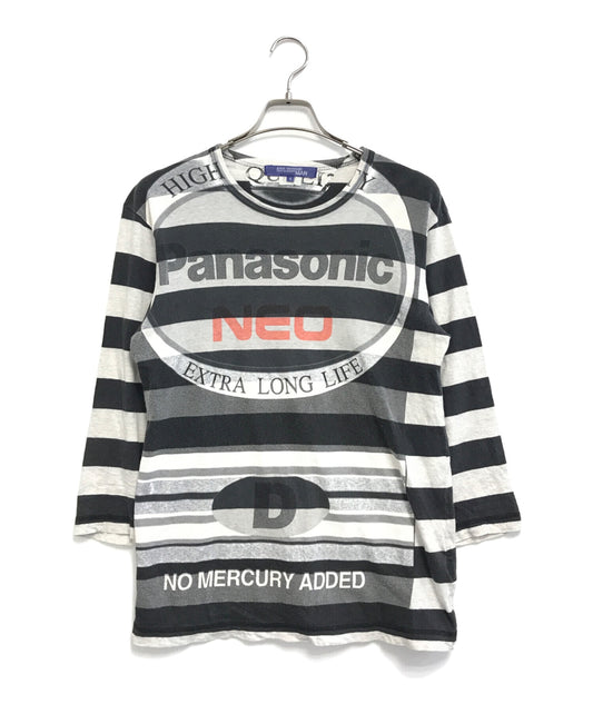 [Pre-owned] JUNYA WATANABE COMME des GARCONS Striped cut and sewn with corporate collaboration transfer print WA-T033