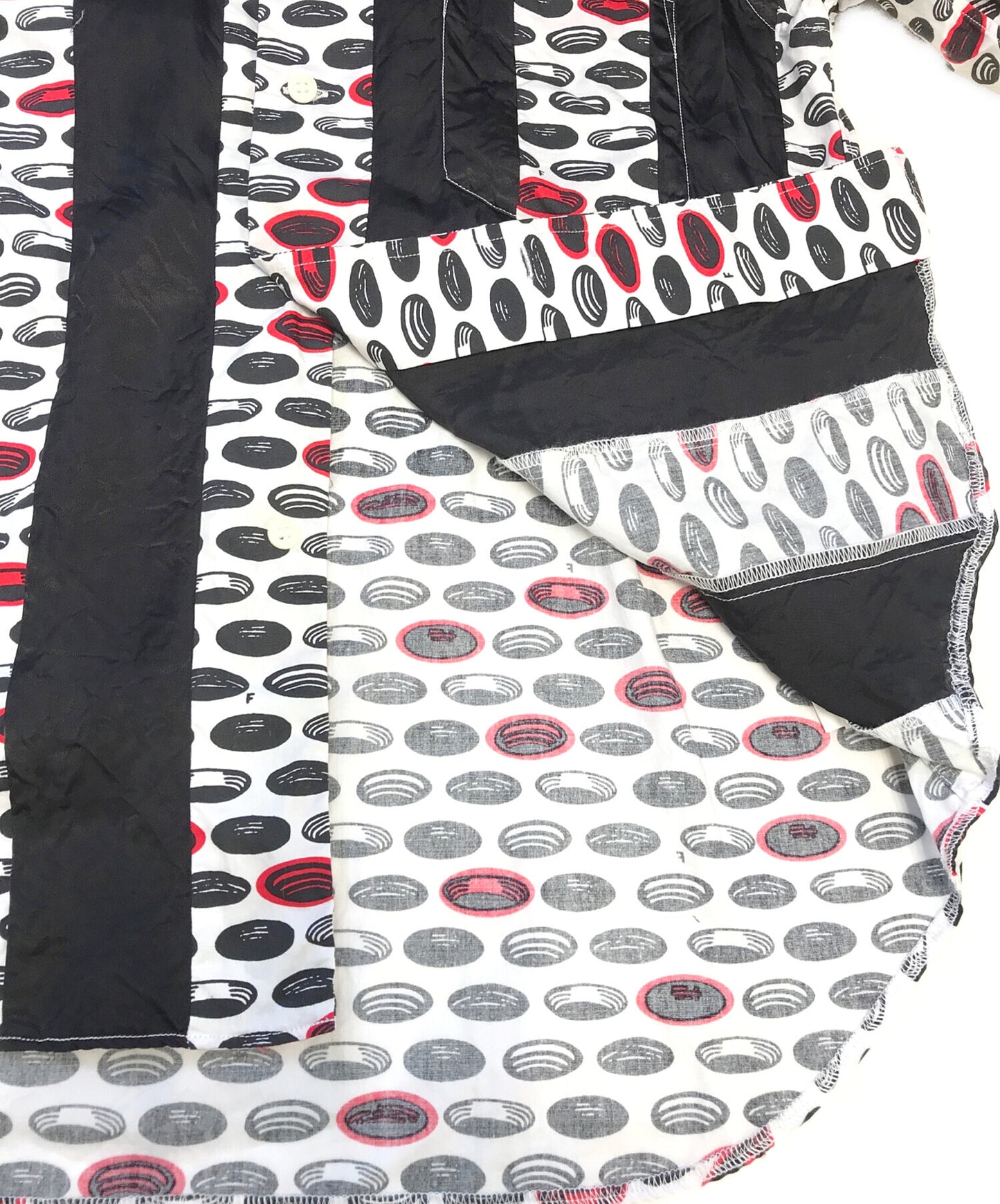 [Pre-owned] BLACK COMME des GARCONS full-length shirt 1C-B016