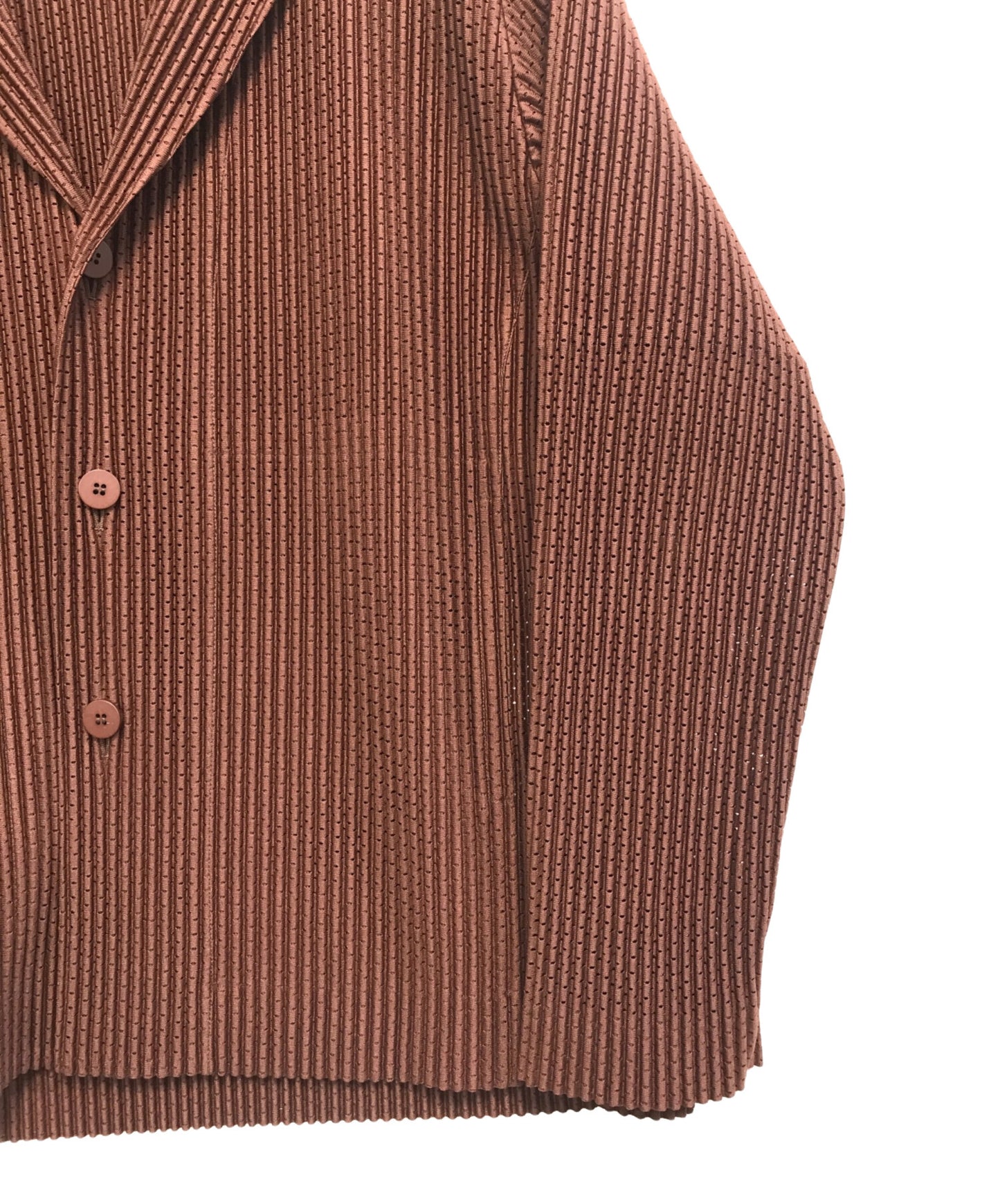 [Pre-owned] HOMME PLISSE ISSEY MIYAKE Mesh Pleated Tailored Jacket HP51-JD365-44