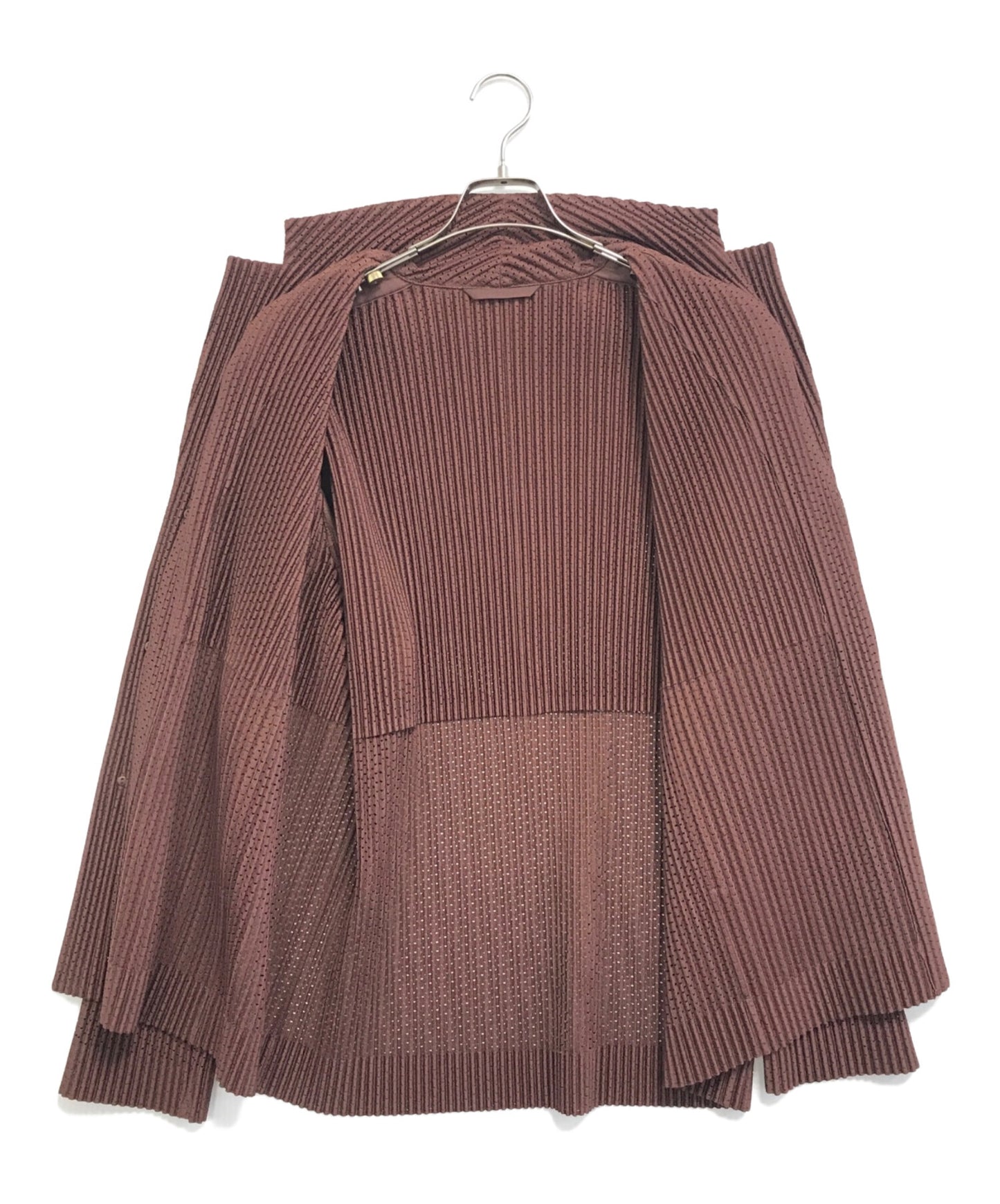 [Pre-owned] HOMME PLISSE ISSEY MIYAKE Mesh Pleated Tailored Jacket HP51-JD365-44