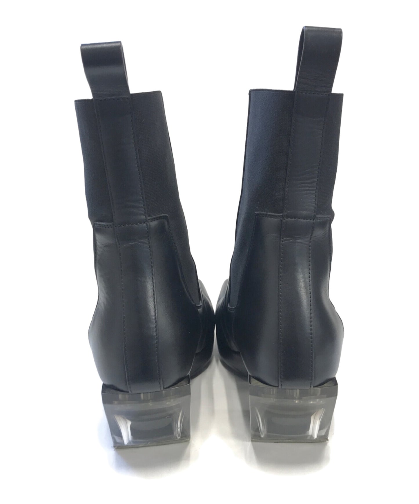 [Pre-owned] RICK OWENS HEELD SLIVER BOOTS RU01C4820LCG