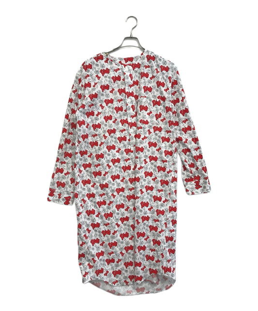 [Pre-owned] TAO COMME des GARCONS Flower Print Shirt Dress TK-O012
