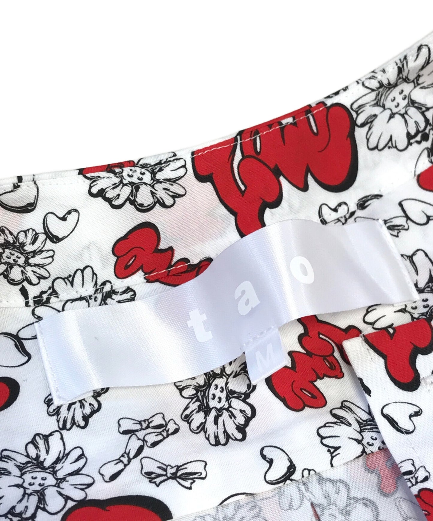 [Pre-owned] TAO COMME des GARCONS Flower Print Shirt Dress TK-O012