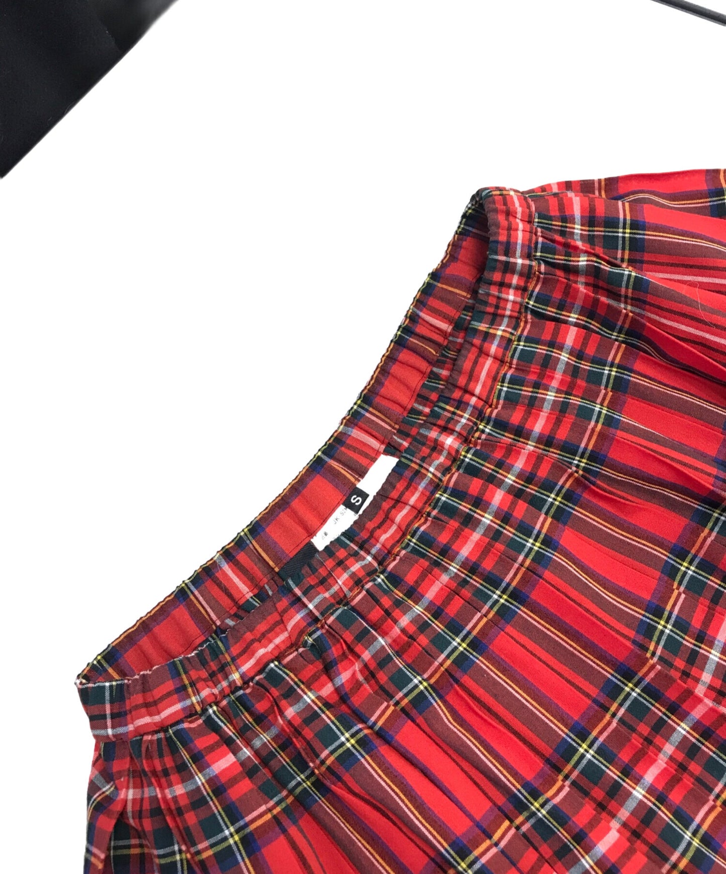 [Pre-owned] JUNYA WATANABE COMME des GARCONS tartan plaid pleated skirt JK-S014