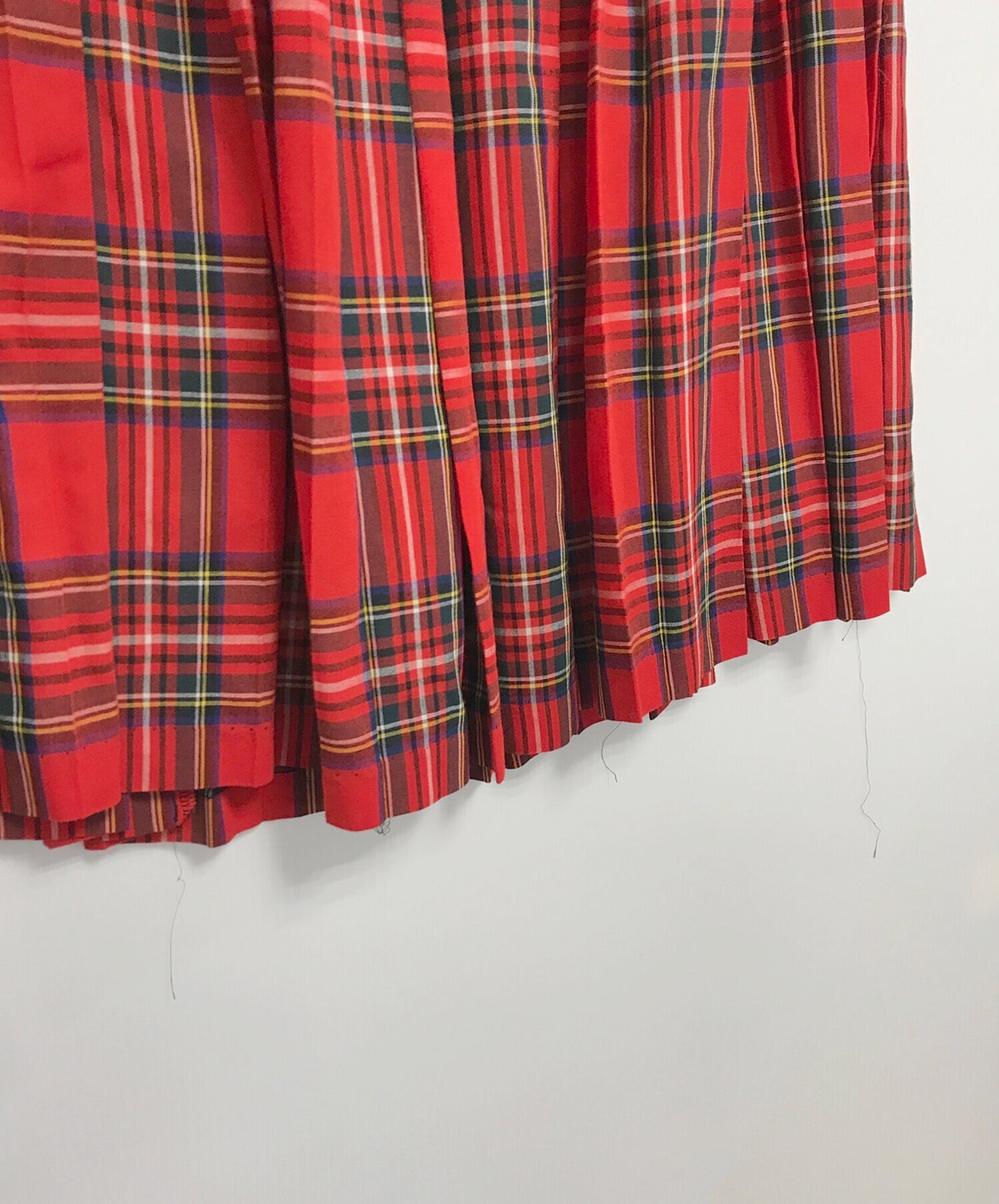 [Pre-owned] JUNYA WATANABE COMME des GARCONS tartan plaid pleated skirt JK-S014