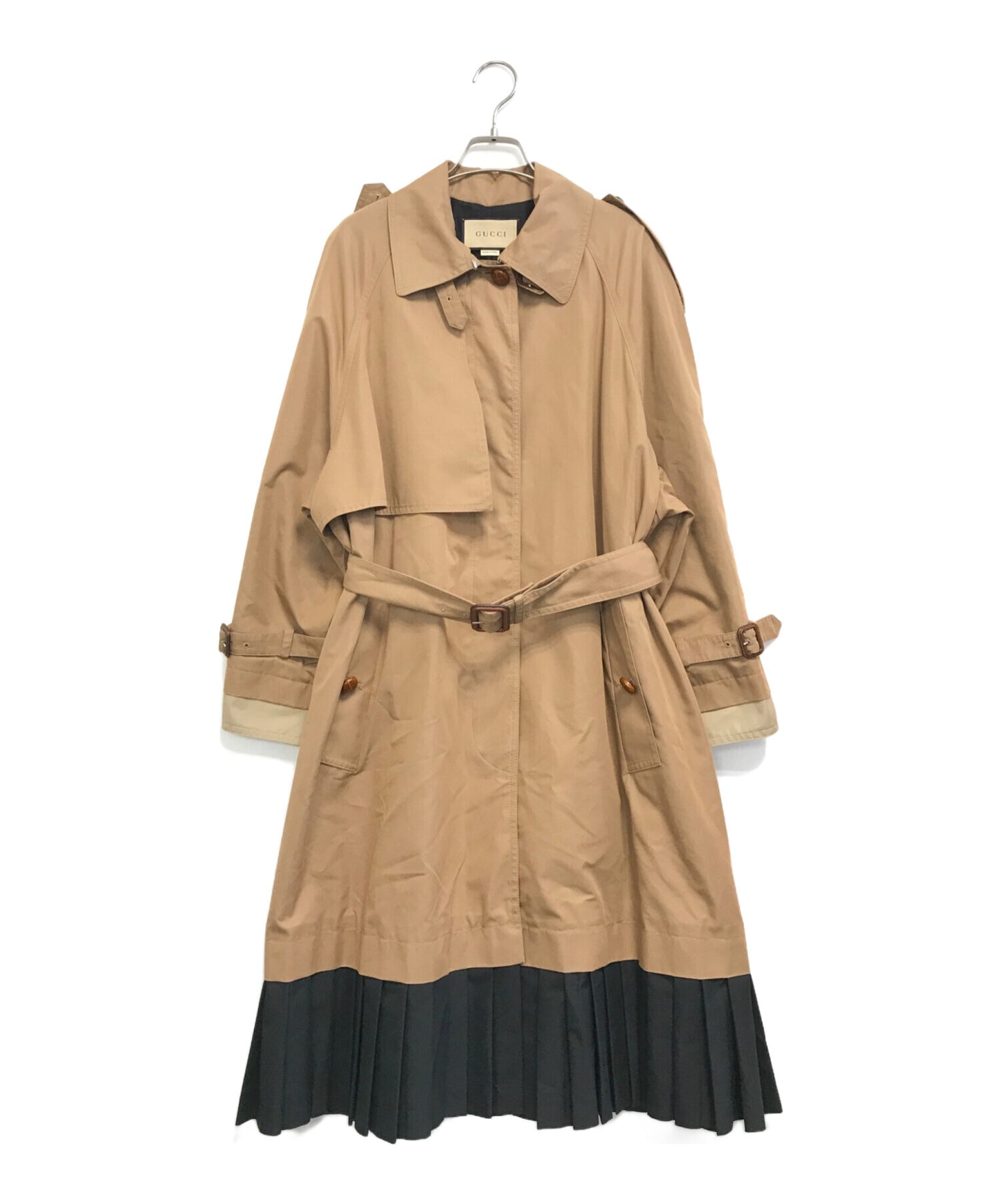 [Pre-owned] GUCCI layered trench coat 731058 Z8BDG