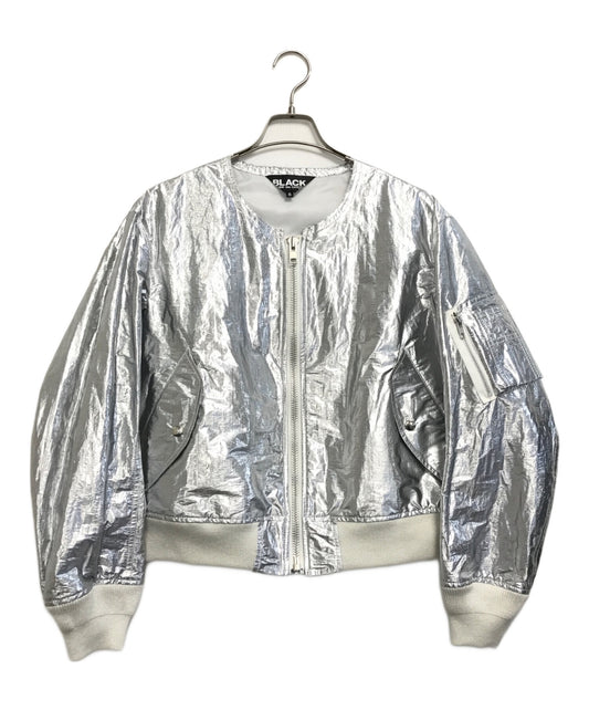 [Pre-owned] BLACK COMME des GARCONS Metallic Bomber Jacket 1M-J013