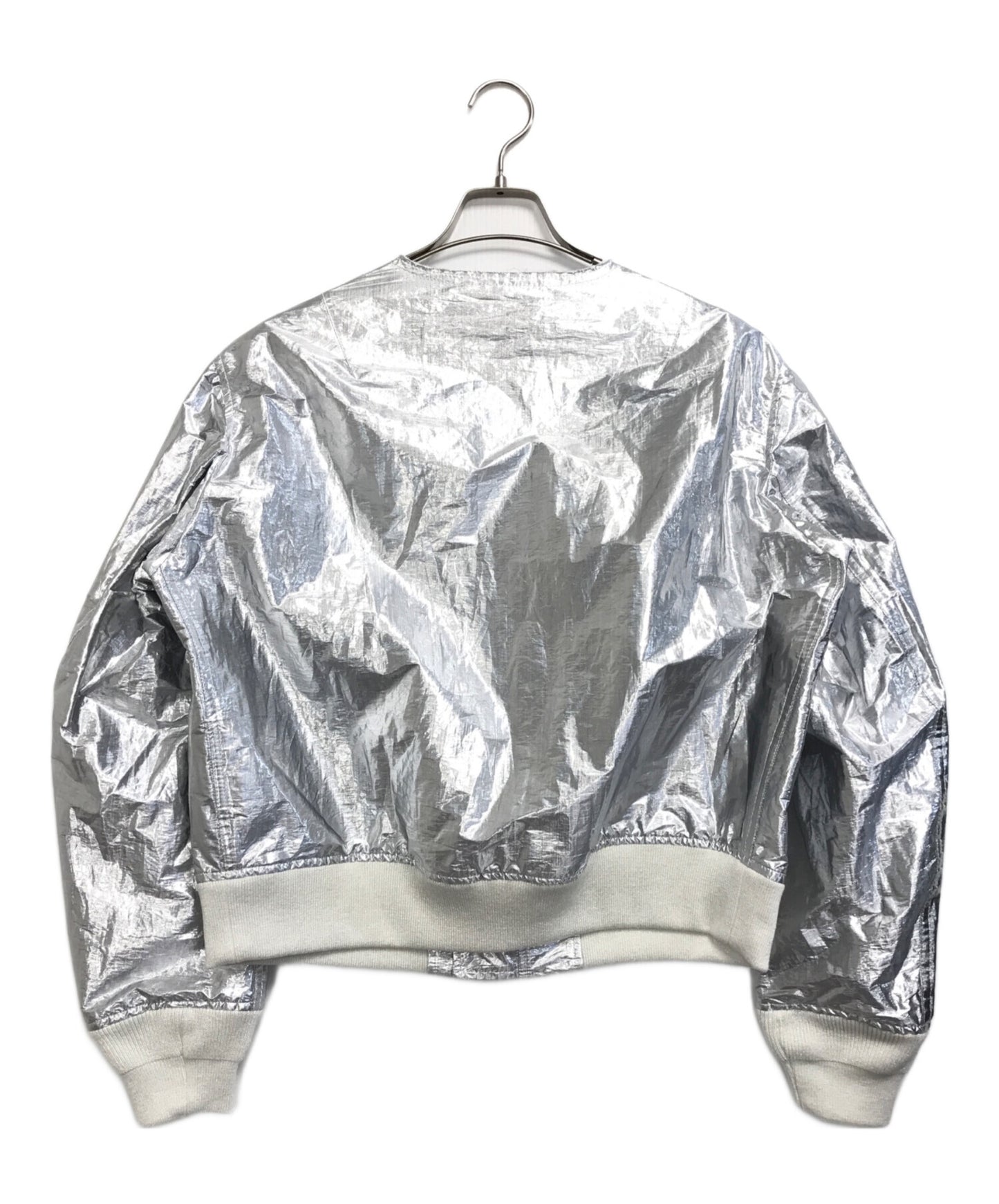 [Pre-owned] BLACK COMME des GARCONS Metallic Bomber Jacket 1M-J013