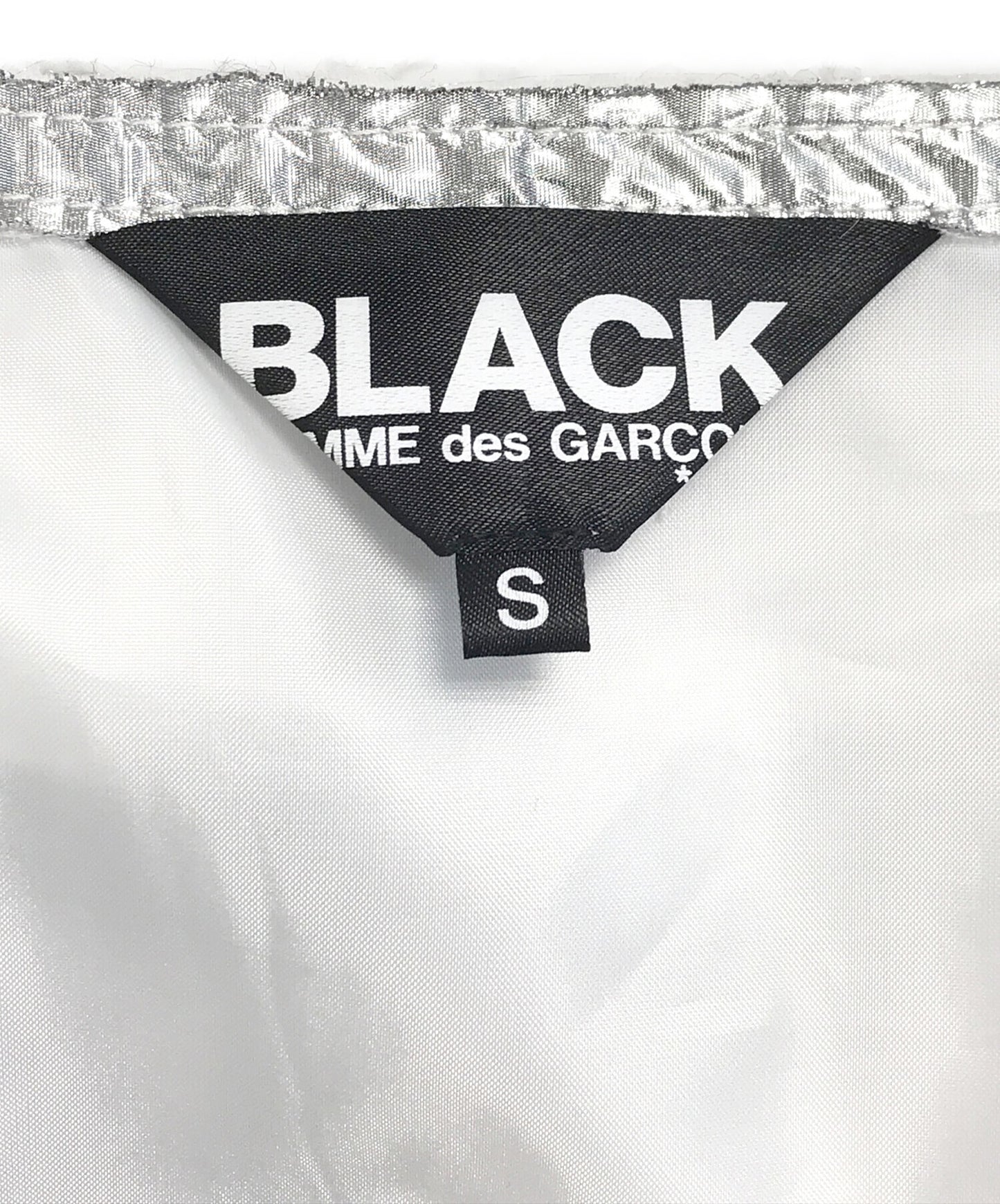 [Pre-owned] BLACK COMME des GARCONS Metallic Bomber Jacket 1M-J013