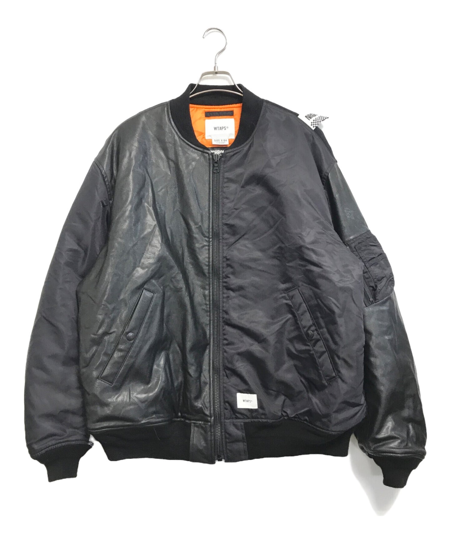 [Pre-owned] WTAPS MA-1 jacket with different material switching 192BRNHD-JKM02S