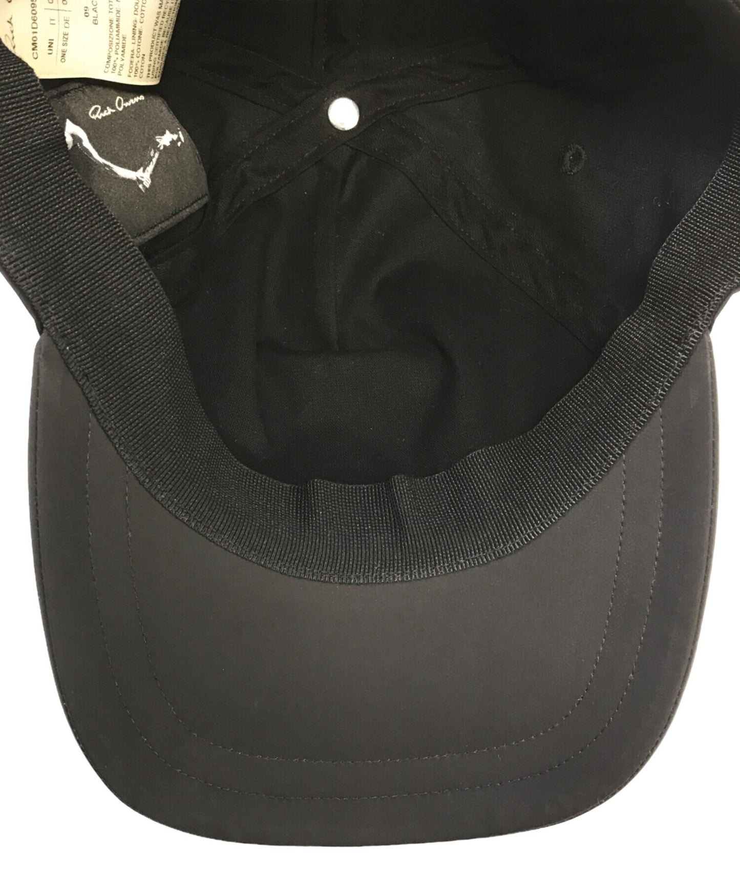 [Pre-owned] RICK OWENS cap CM01D6095-CHNY